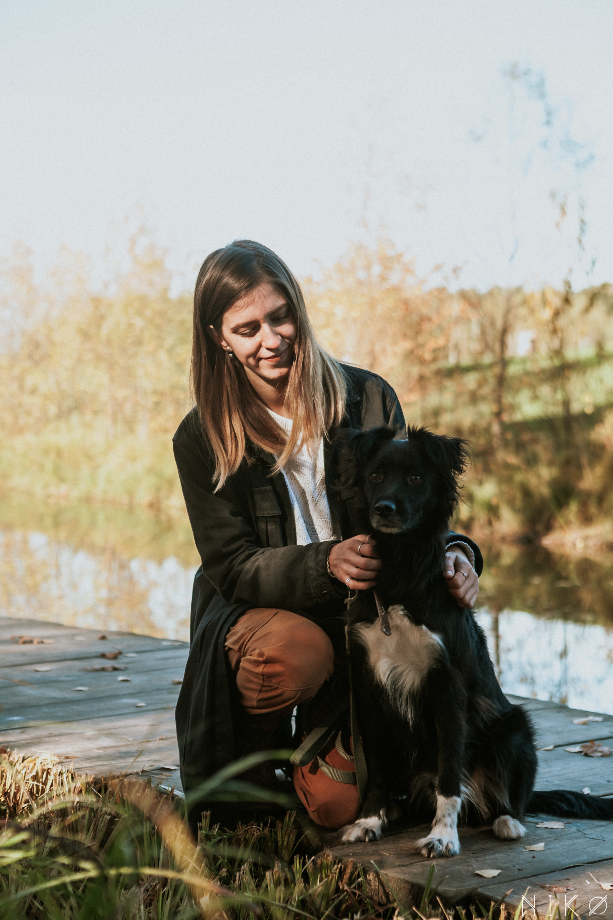 Sasha and Chernysh. Фотограф Николь Фолиянц