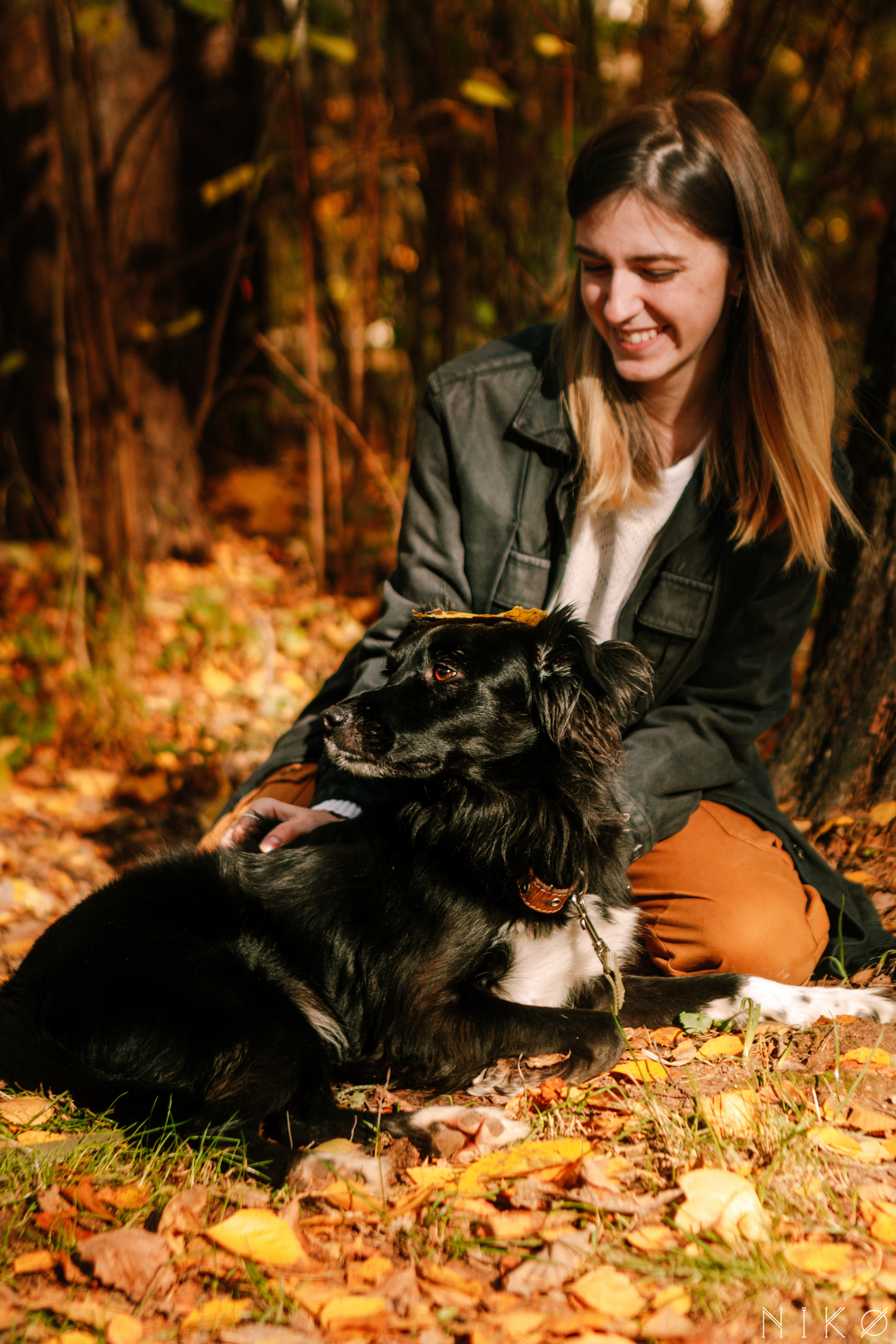 Sasha and Chernysh. Фотограф Николь Фолиянц