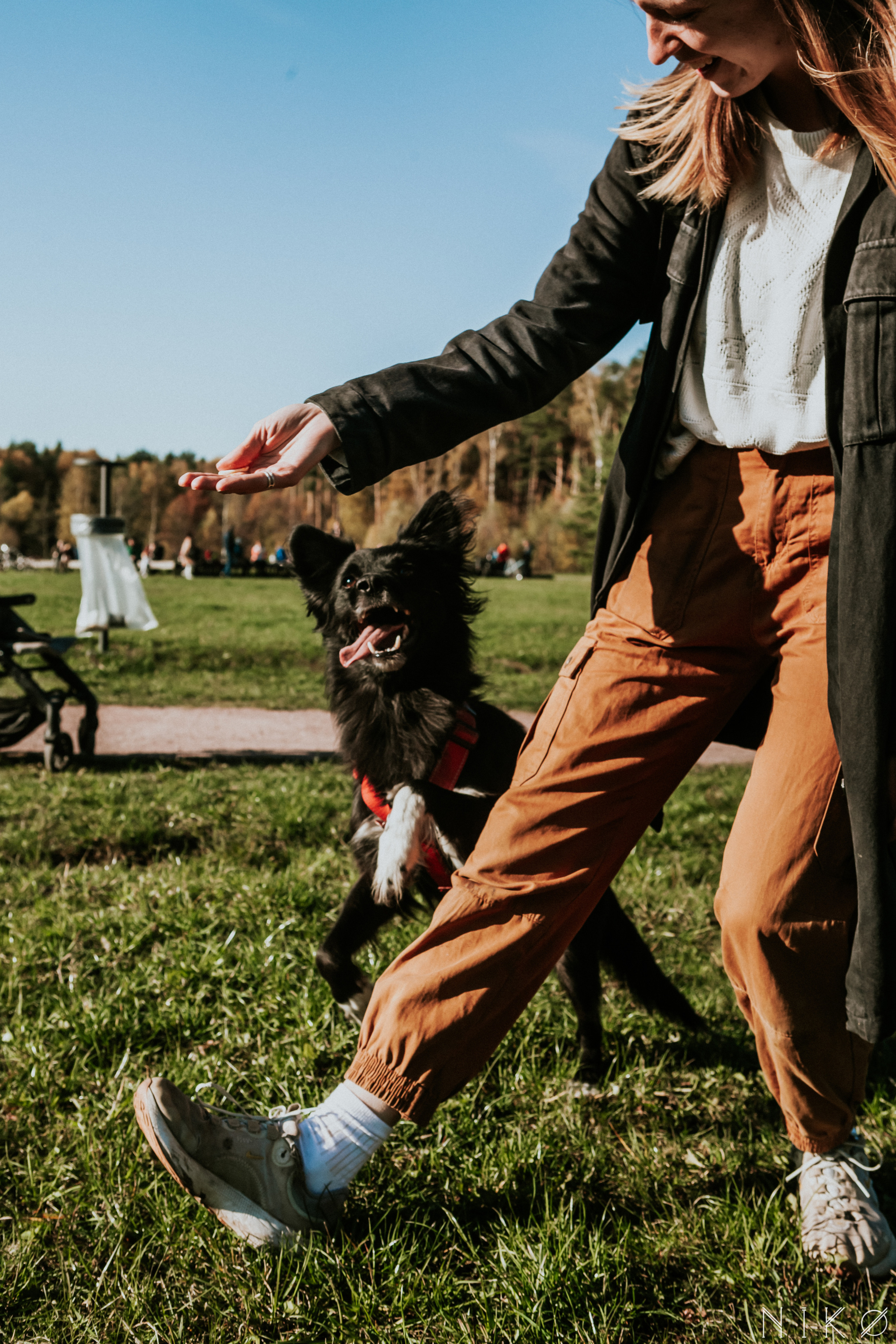 Sasha and Chernysh. Фотограф Николь Фолиянц