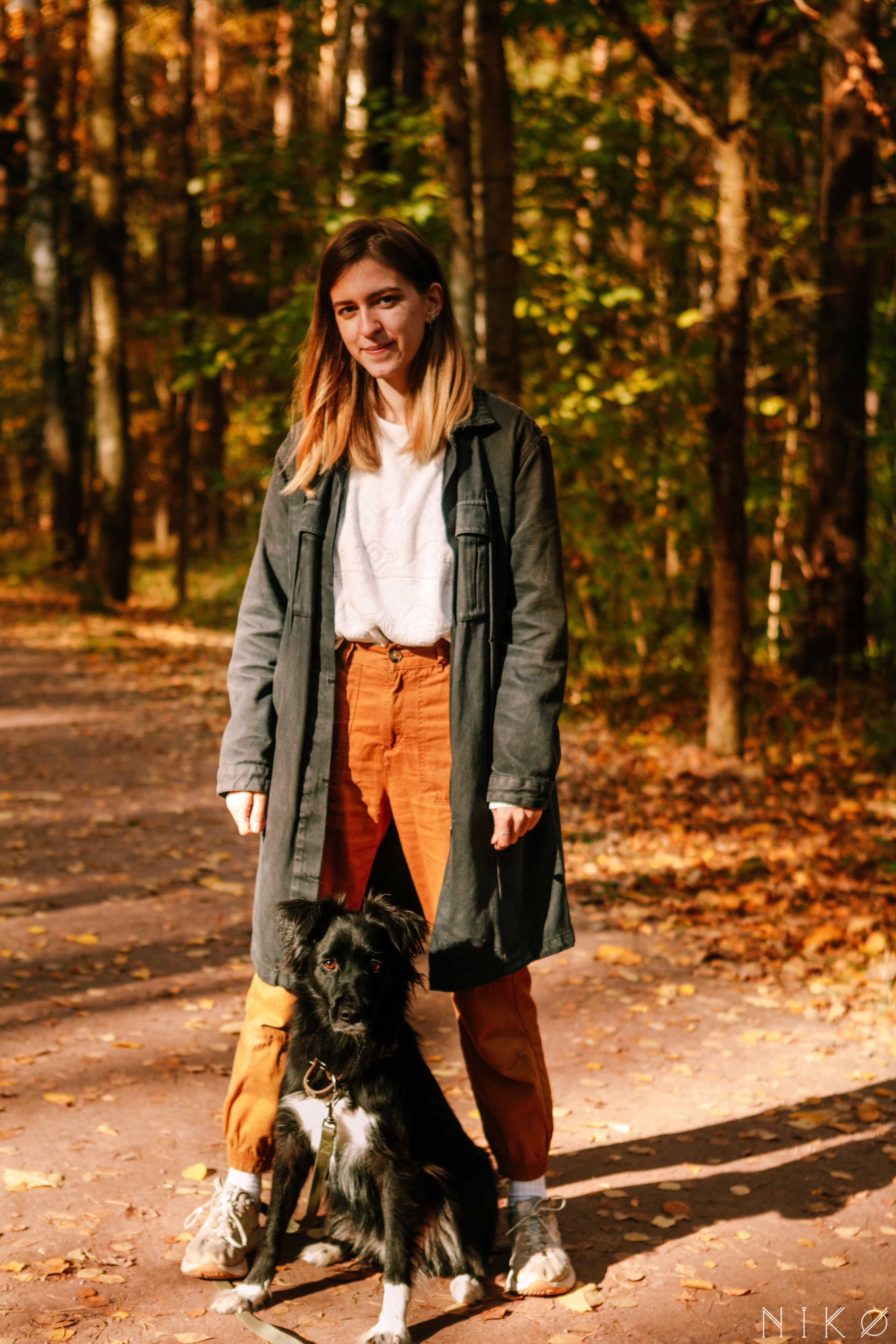 Sasha and Chernysh. Фотограф Николь Фолиянц