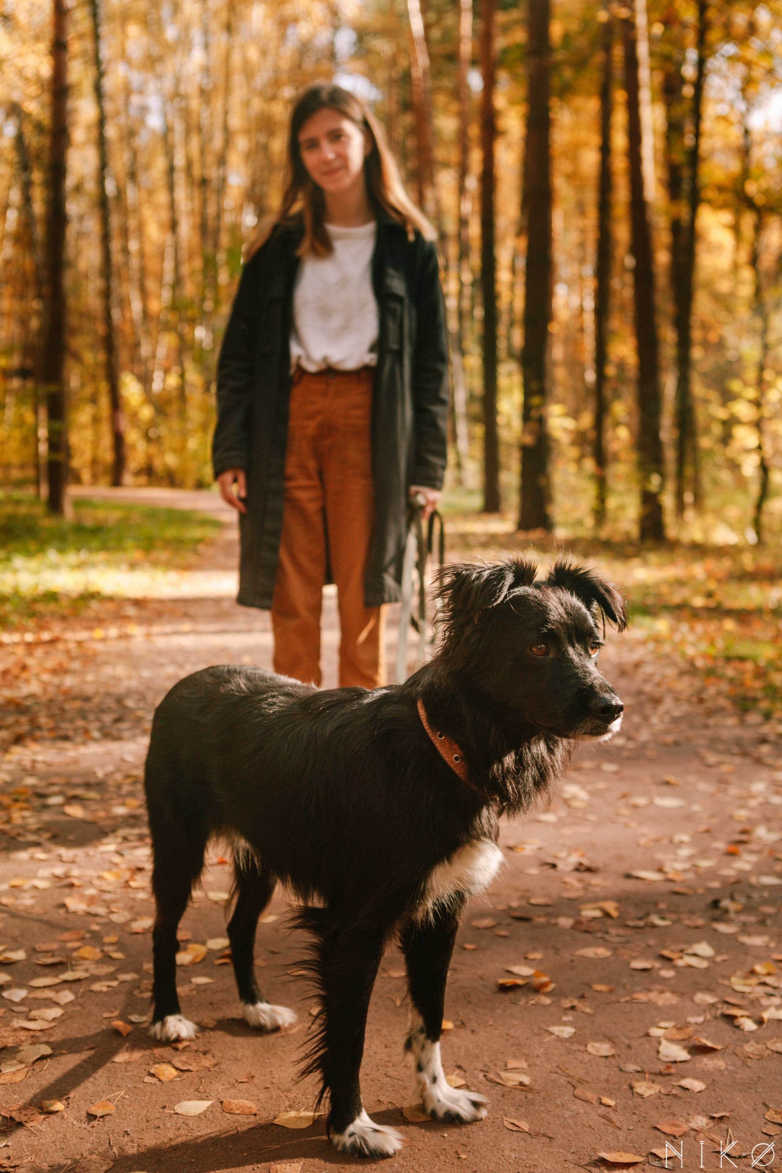 Sasha and Chernysh. Фотограф Николь Фолиянц