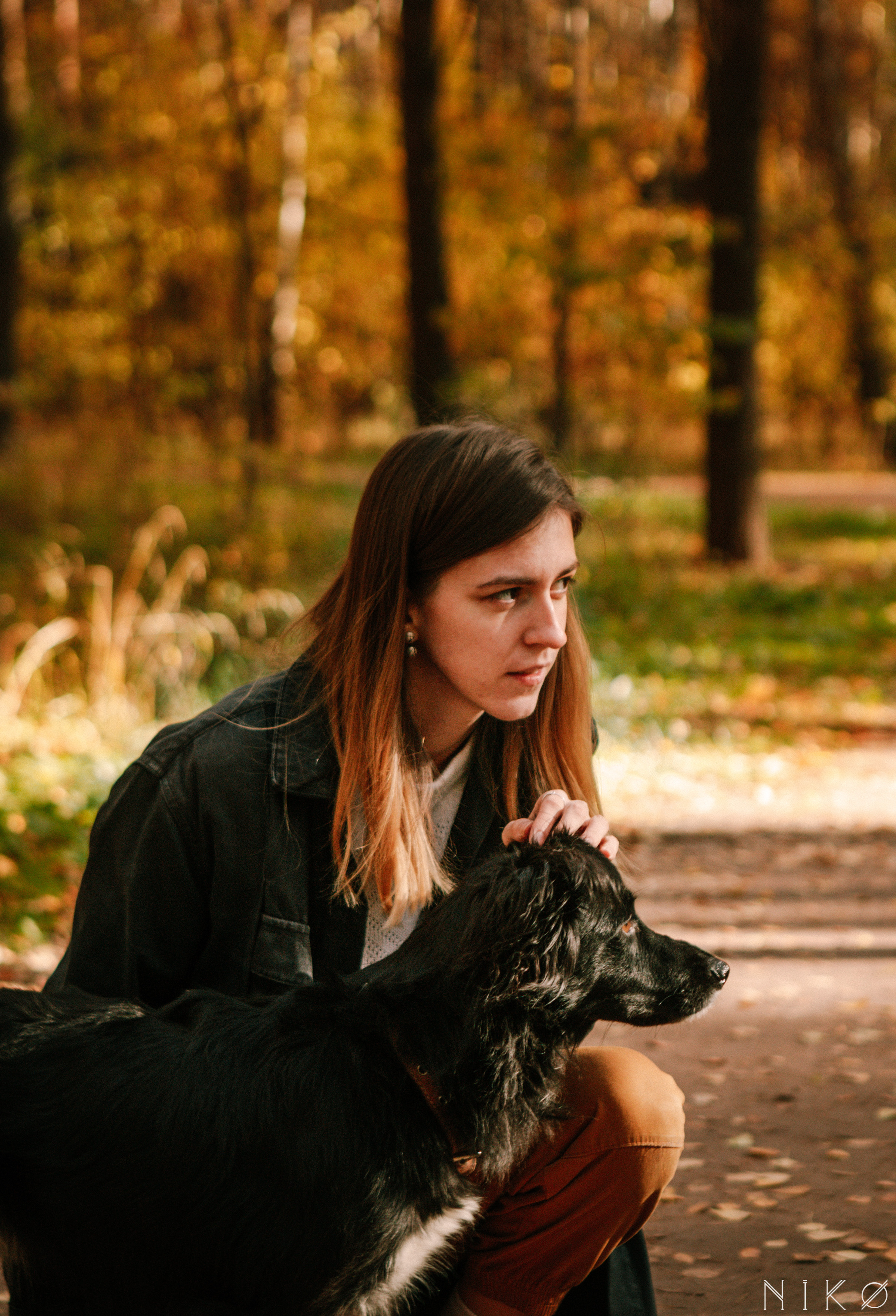 Sasha and Chernysh. Фотограф Николь Фолиянц