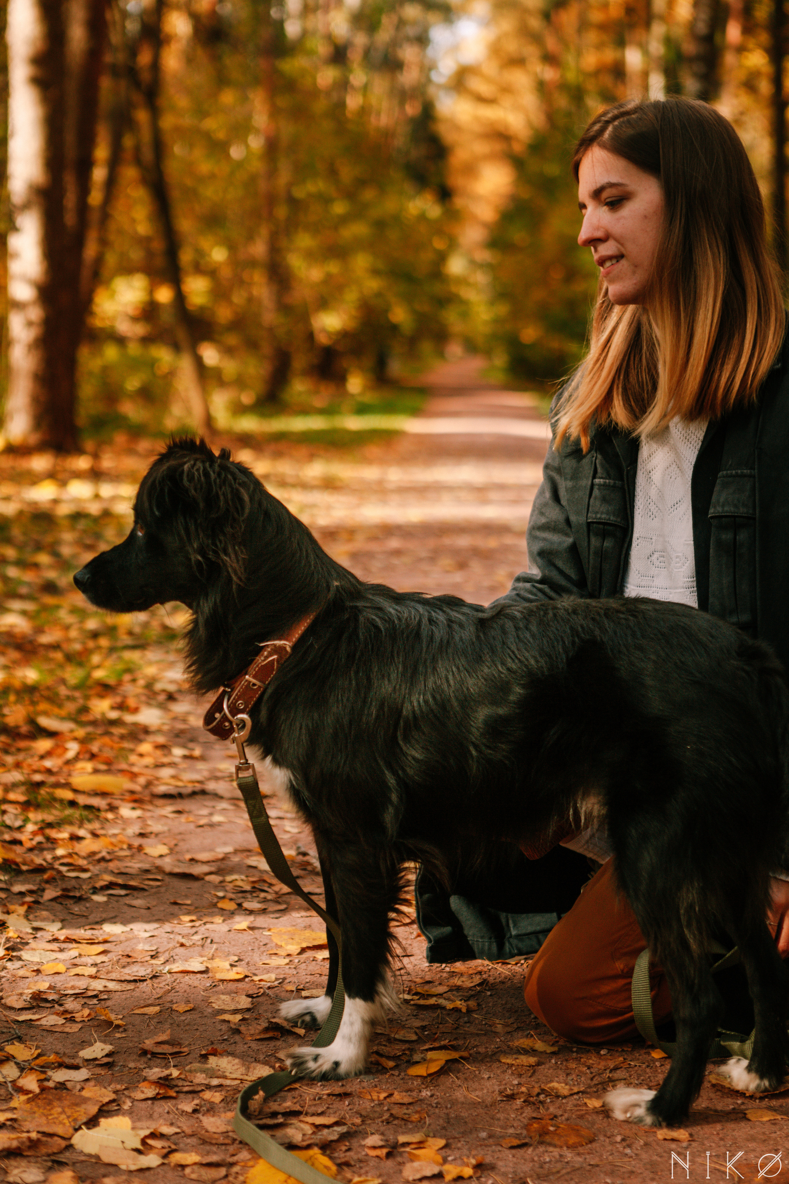 Sasha and Chernysh. Фотограф Николь Фолиянц