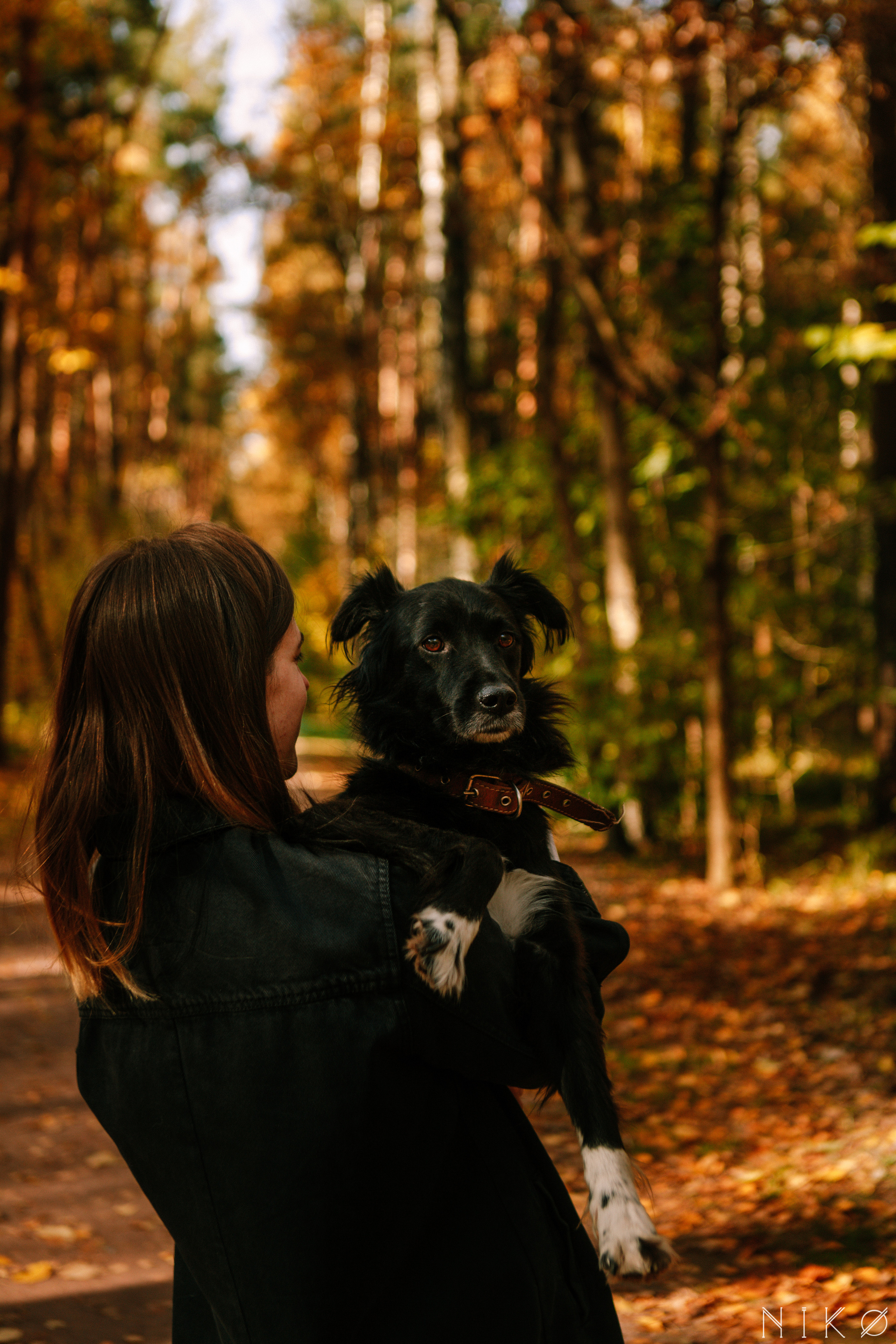 Sasha and Chernysh. Фотограф Николь Фолиянц