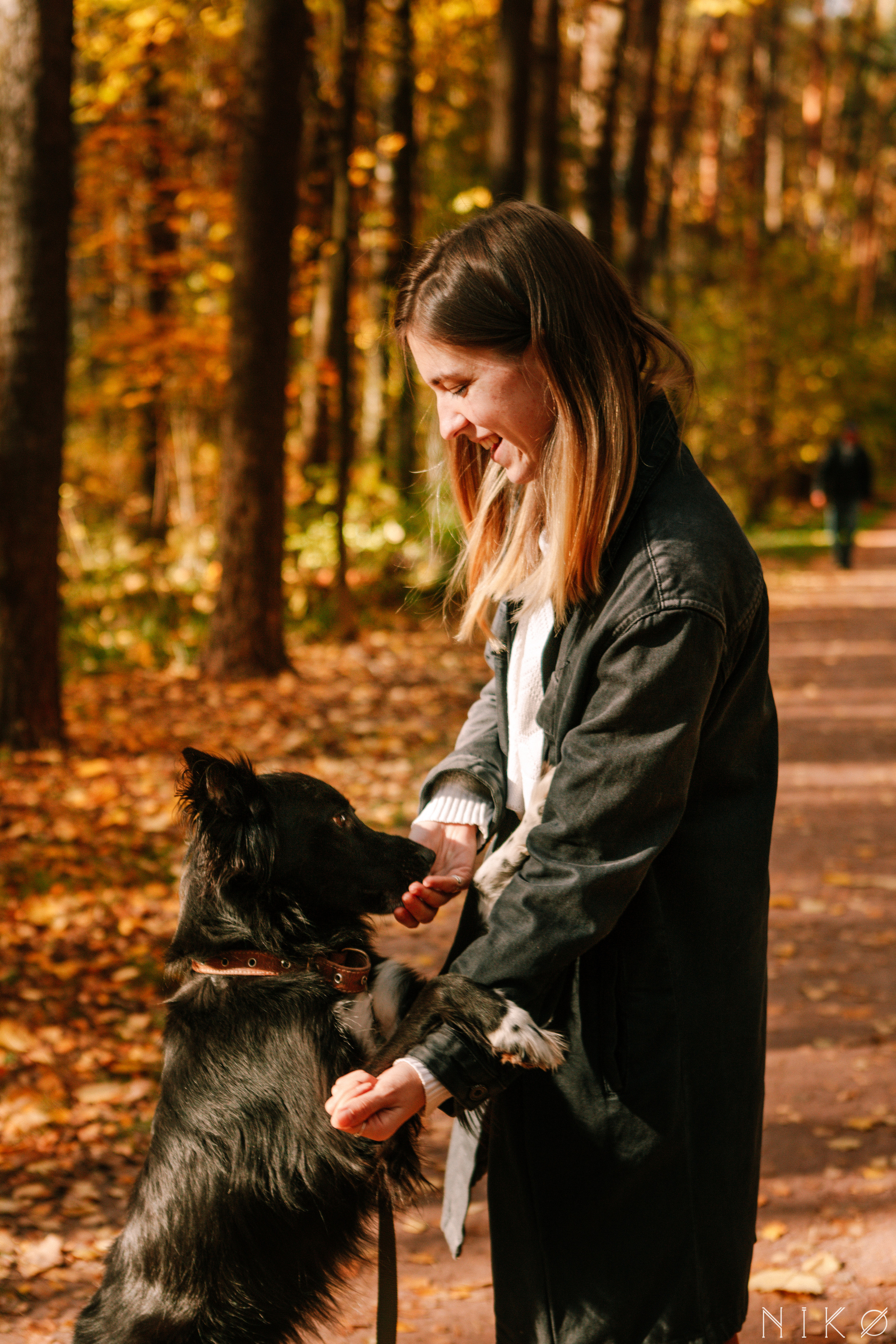 Sasha and Chernysh. Фотограф Николь Фолиянц