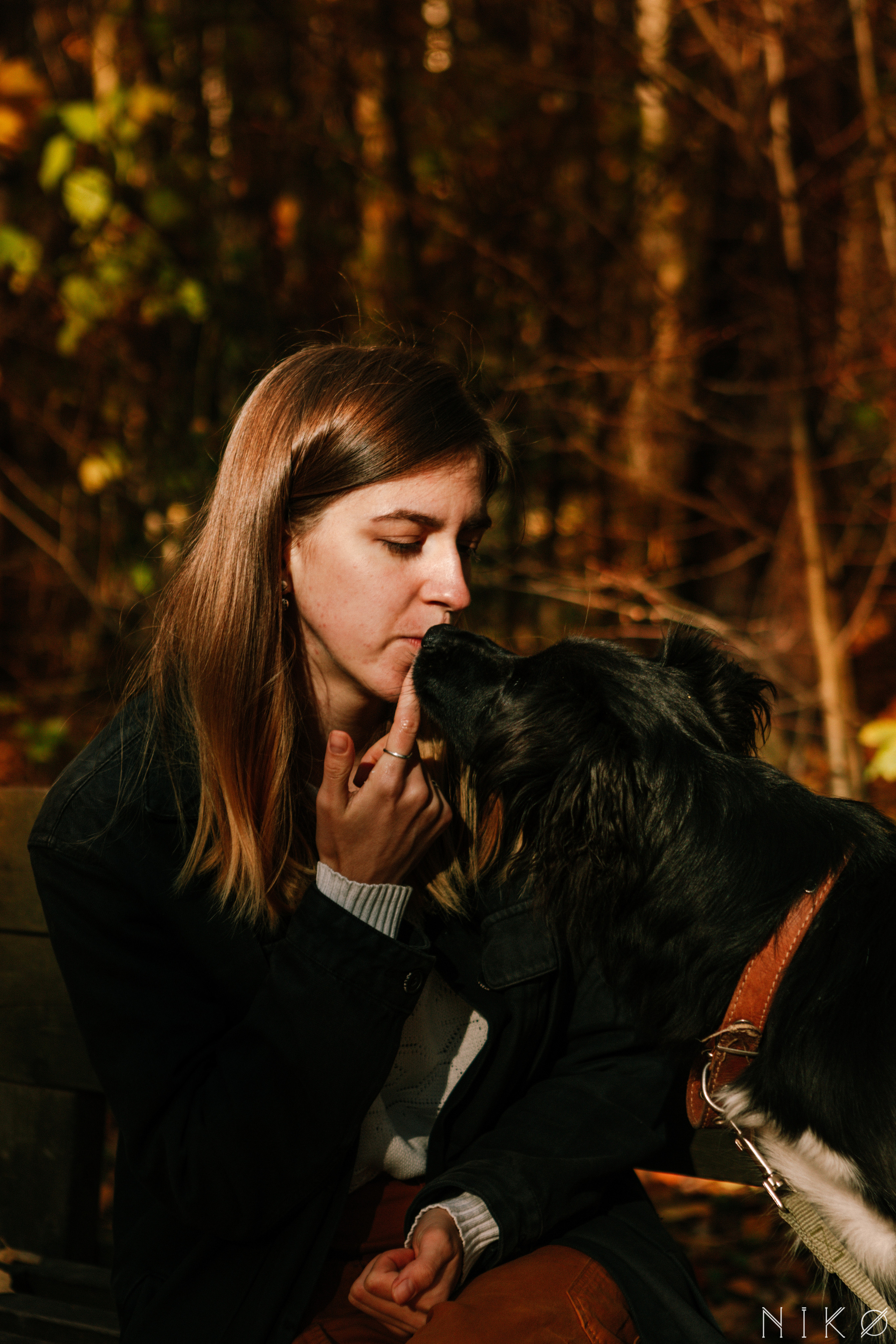 Sasha and Chernysh. Фотограф Николь Фолиянц