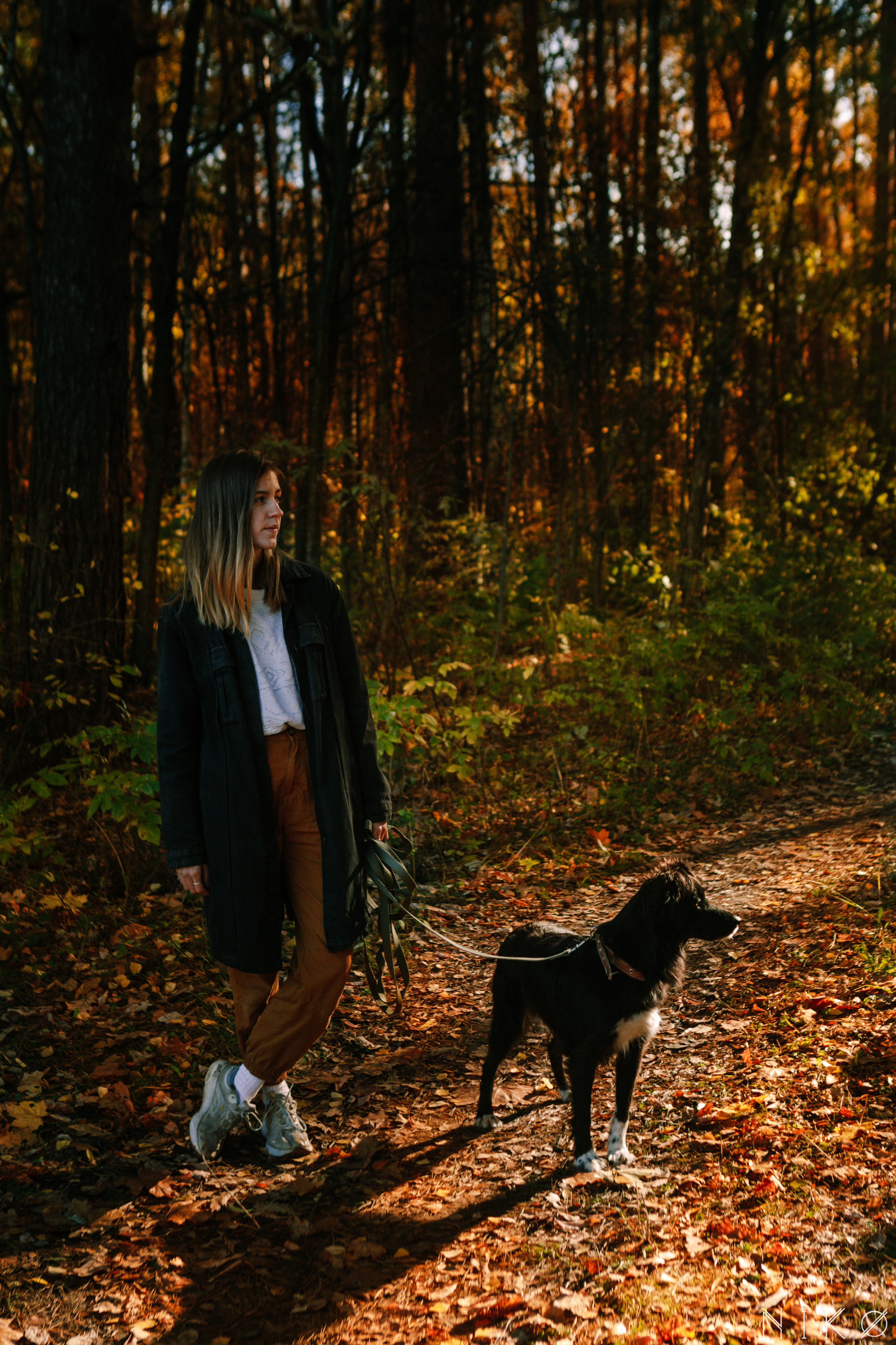 Sasha and Chernysh. Фотограф Николь Фолиянц