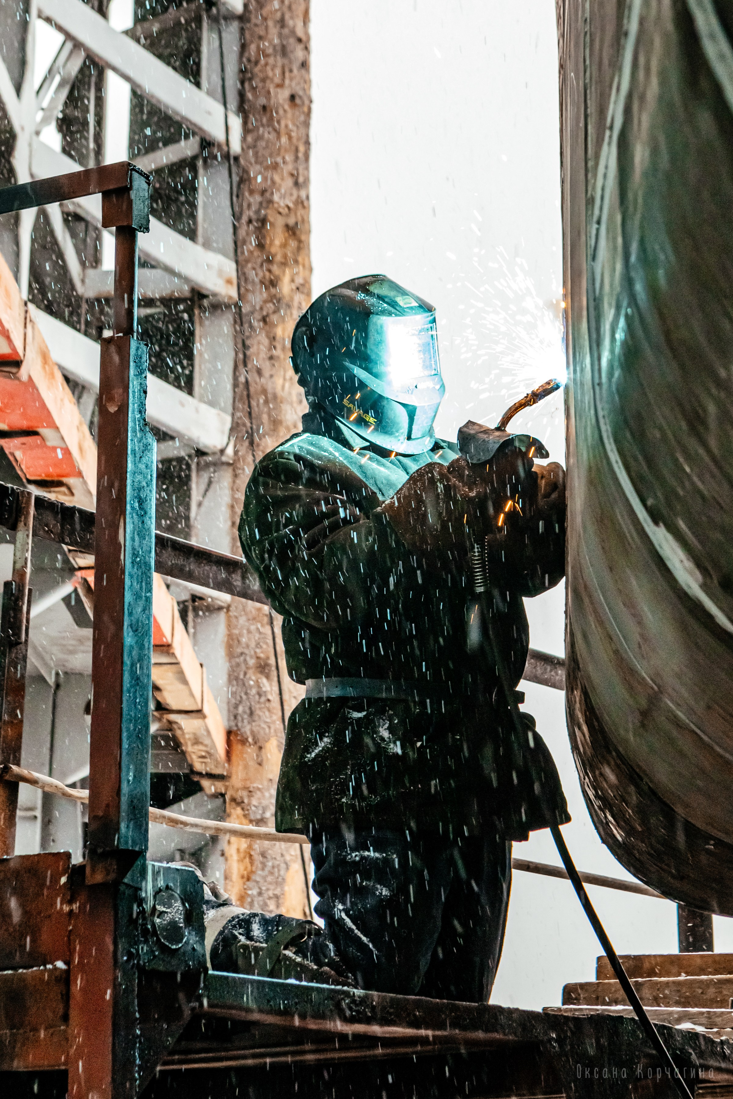 Судоремонтный центр. Фотограф в Красноярске Оксана Корчагина