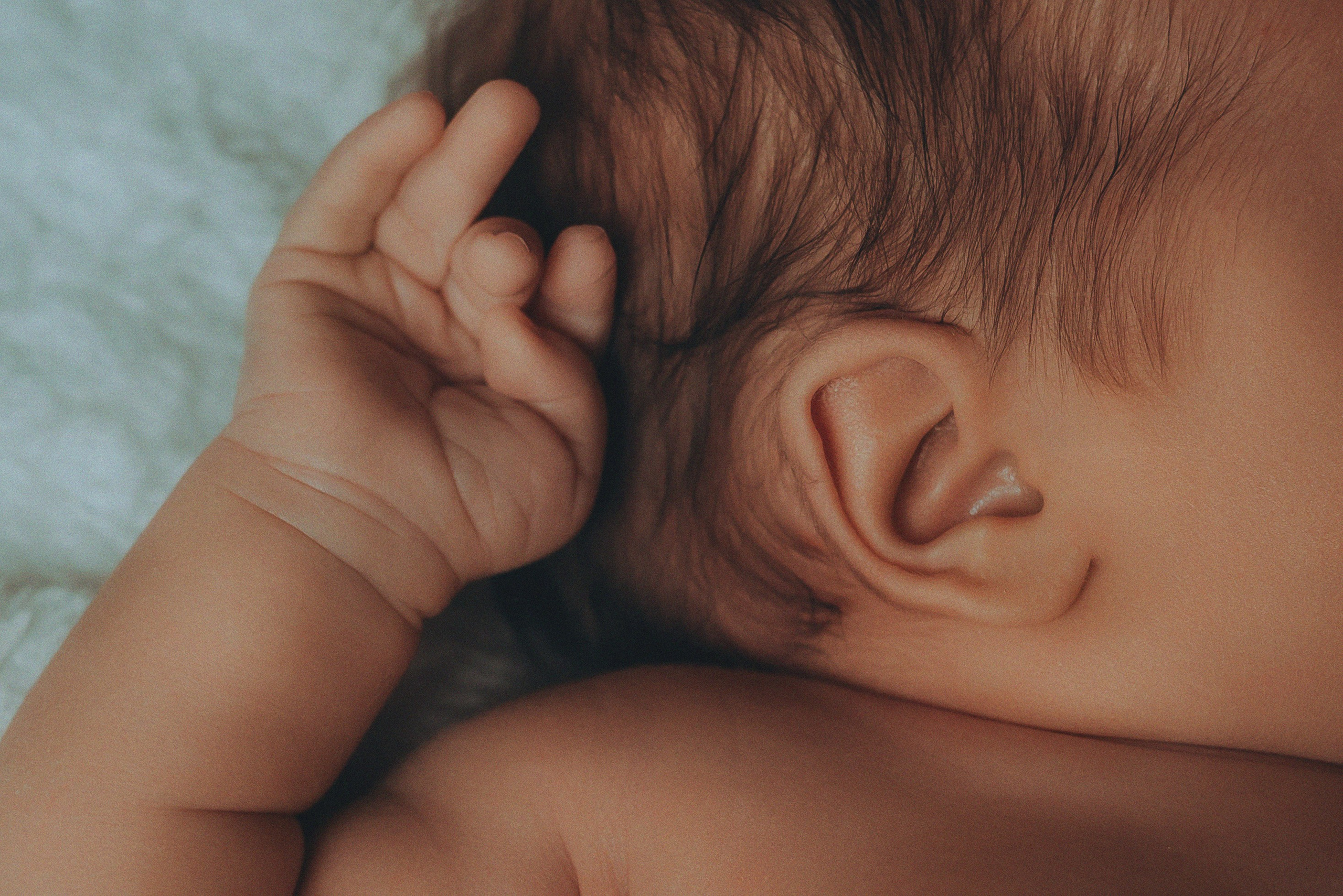 Домашняя фотосессия новорожденной Кати. Семейный и детский фотограф Кущ Наташа