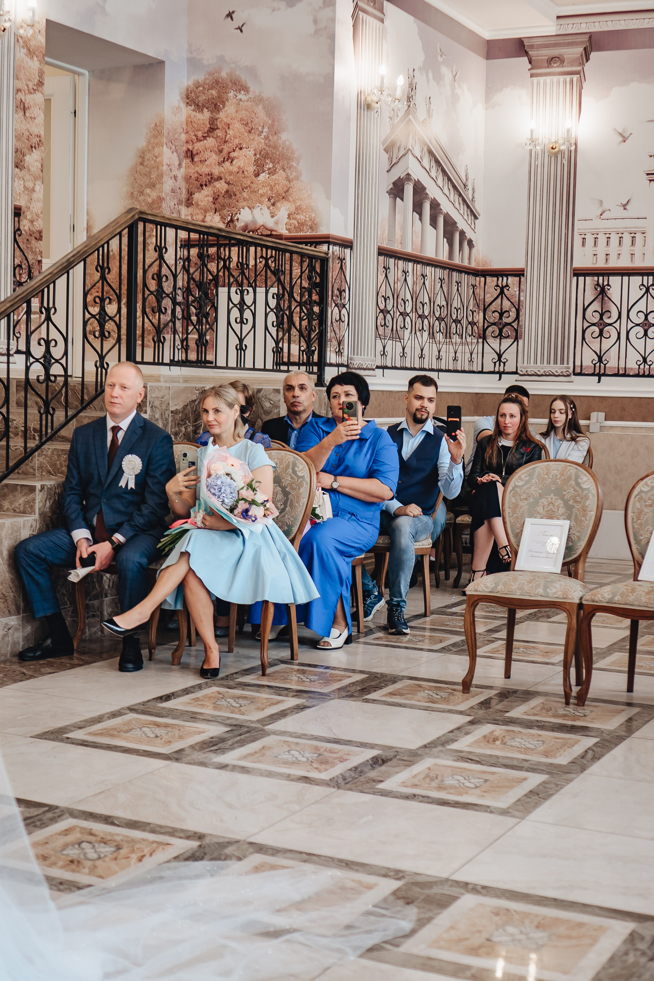 СВАДЕБНАЯ СЬЕМКА В ЗАГСЕ НА МОСКОВСКОМ ПРОСПЕКТЕ. Профессиональный фотограф, Санкт-Петербург — Виктория Богомолова