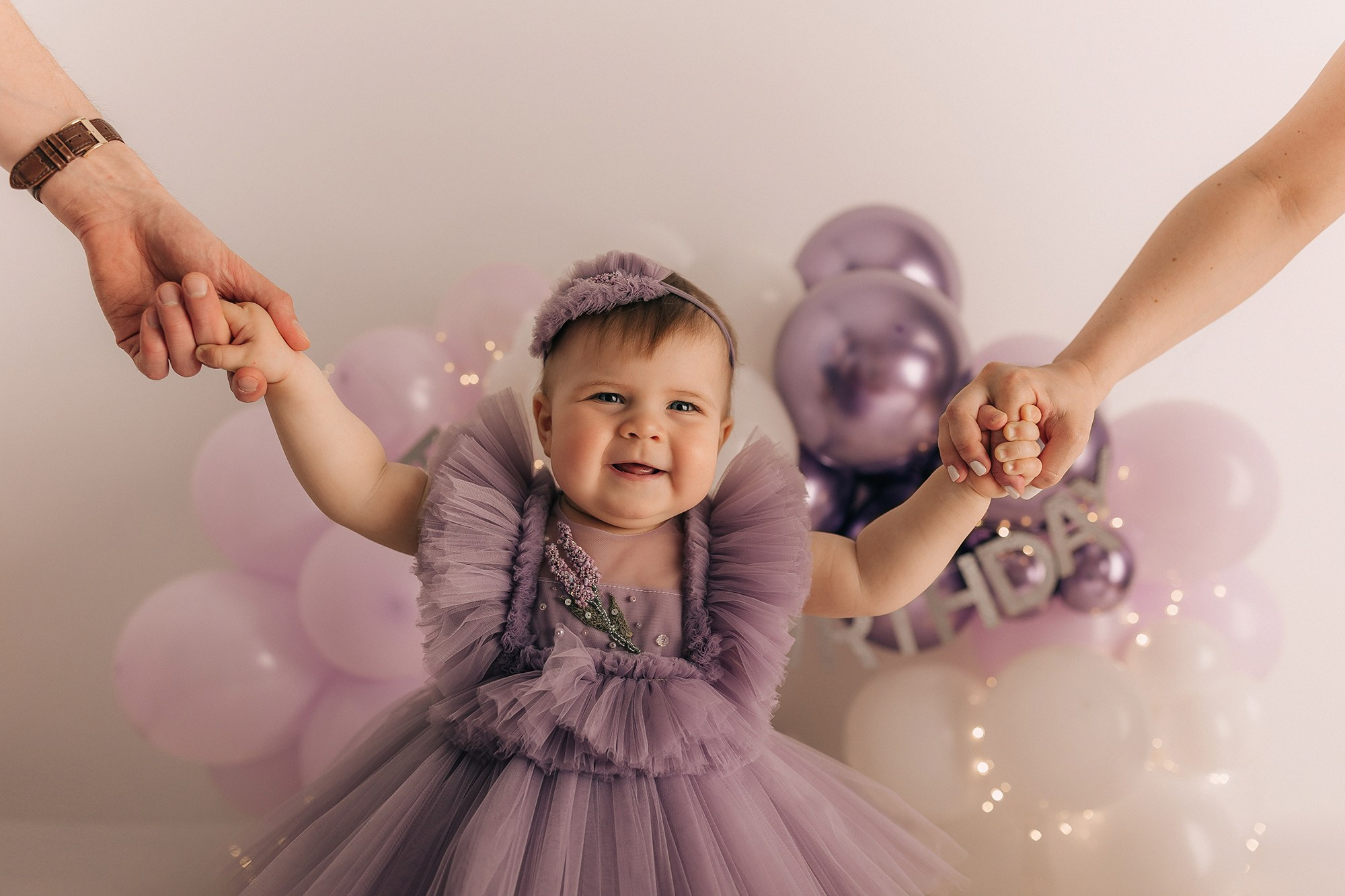 Николь 1 год. Семейный фотограф новорождённых в Серпухове Юлия Новикова +79637785957