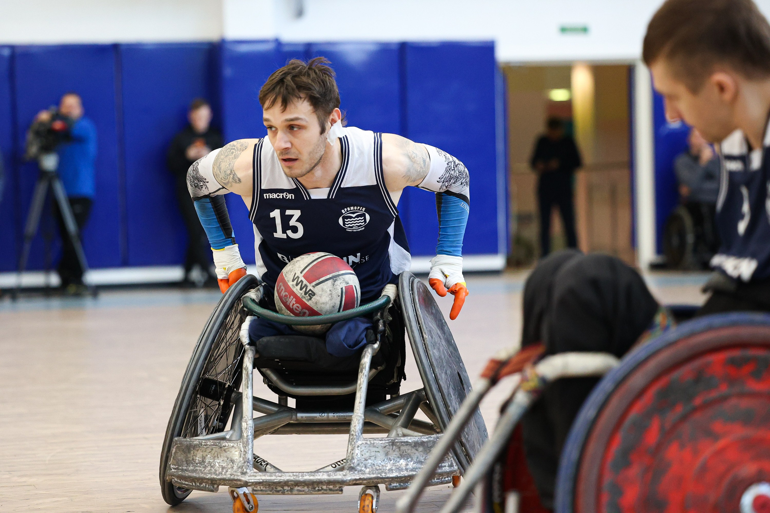 ЧР регби на колясках. Профессиональный спортивный фотограф в Санкт-Петербурге