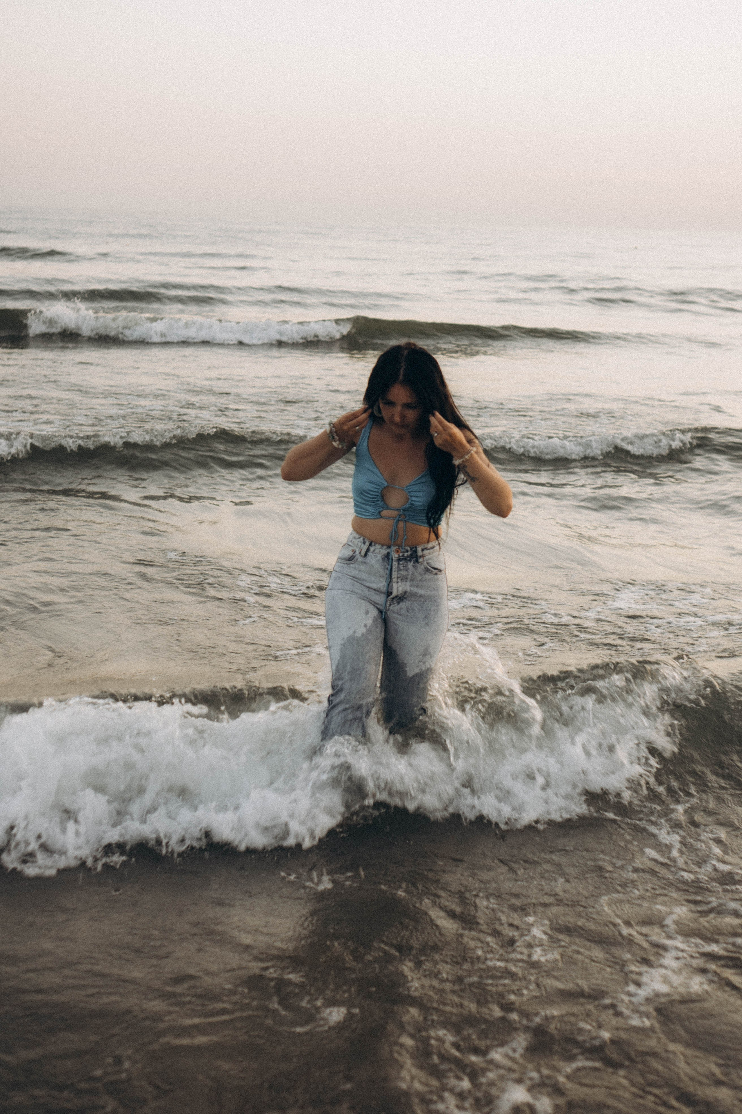 Июльский вечер на берегу черного моря. Профессиональный фотограф, Санкт-Петербург — Виктория Богомолова