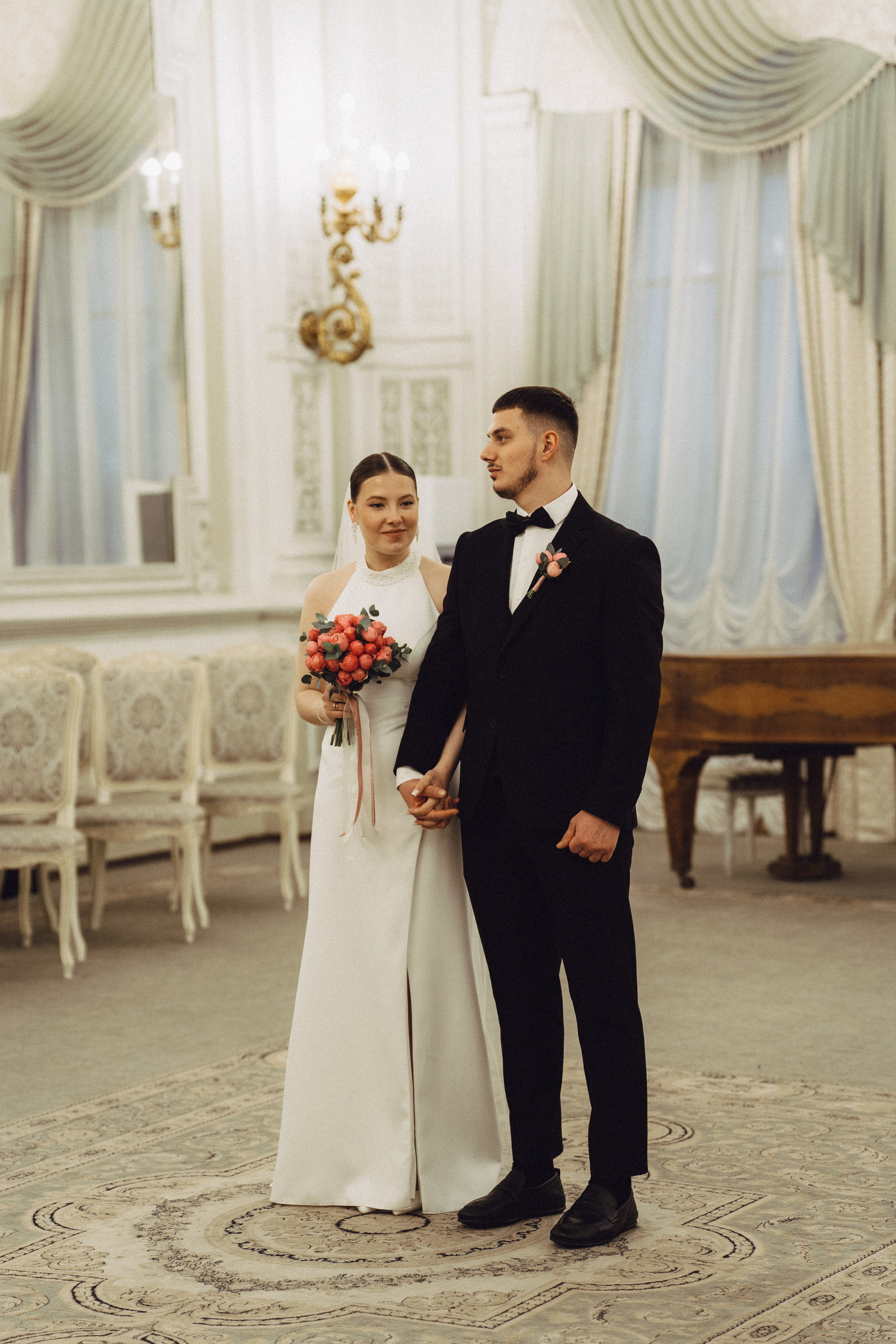 СВАДЕБНАЯ СЬЕМКА В ПЕВОМ ДВОРЦЕ БРАКОСОЧЕТАНИЯ. Профессиональный фотограф, Санкт-Петербург — Виктория Богомолова