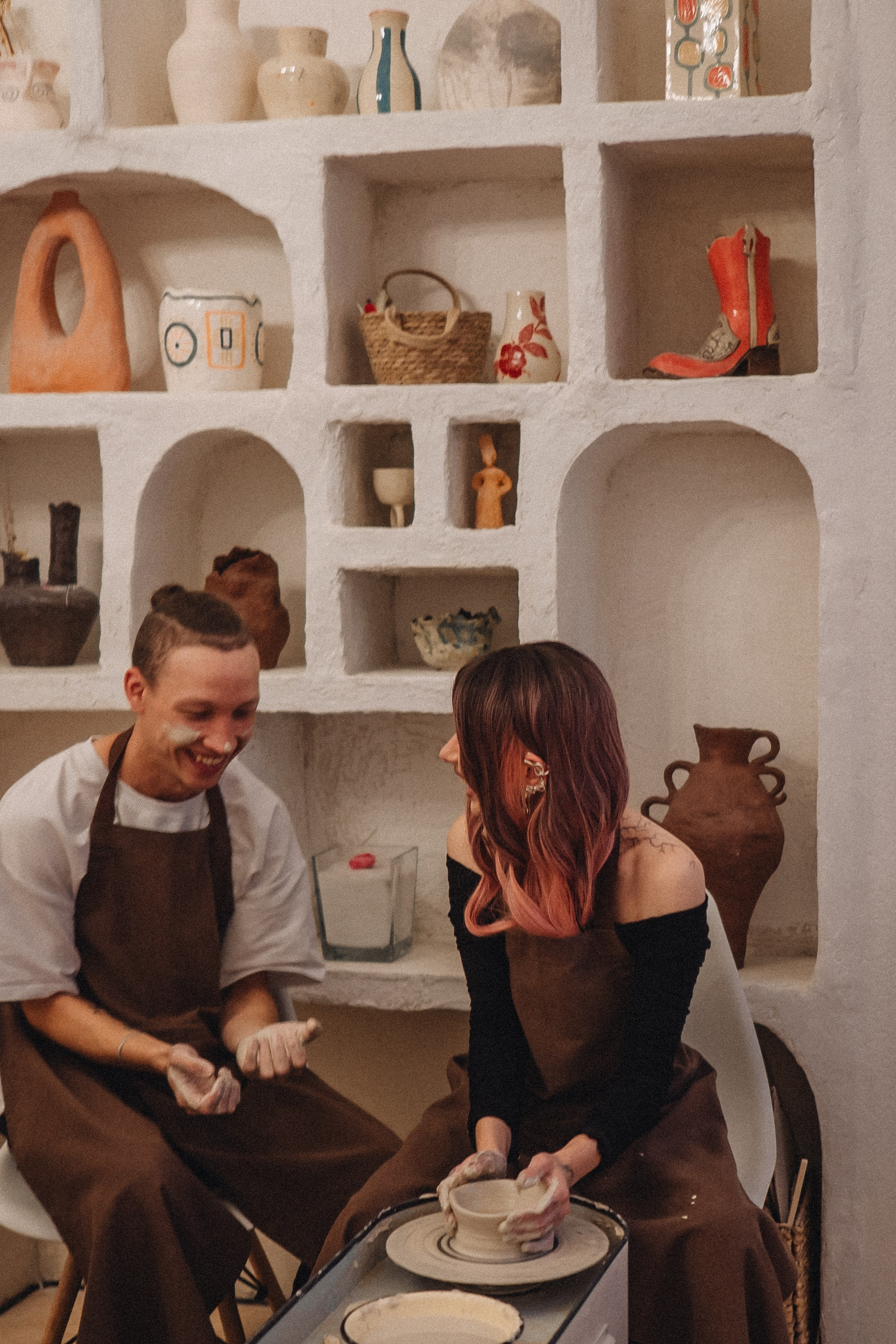 СВИДАНИЕ В ГОНЧАРНОЙ МАСТЕРСКОЙ. Профессиональный фотограф, Санкт-Петербург — Виктория Богомолова