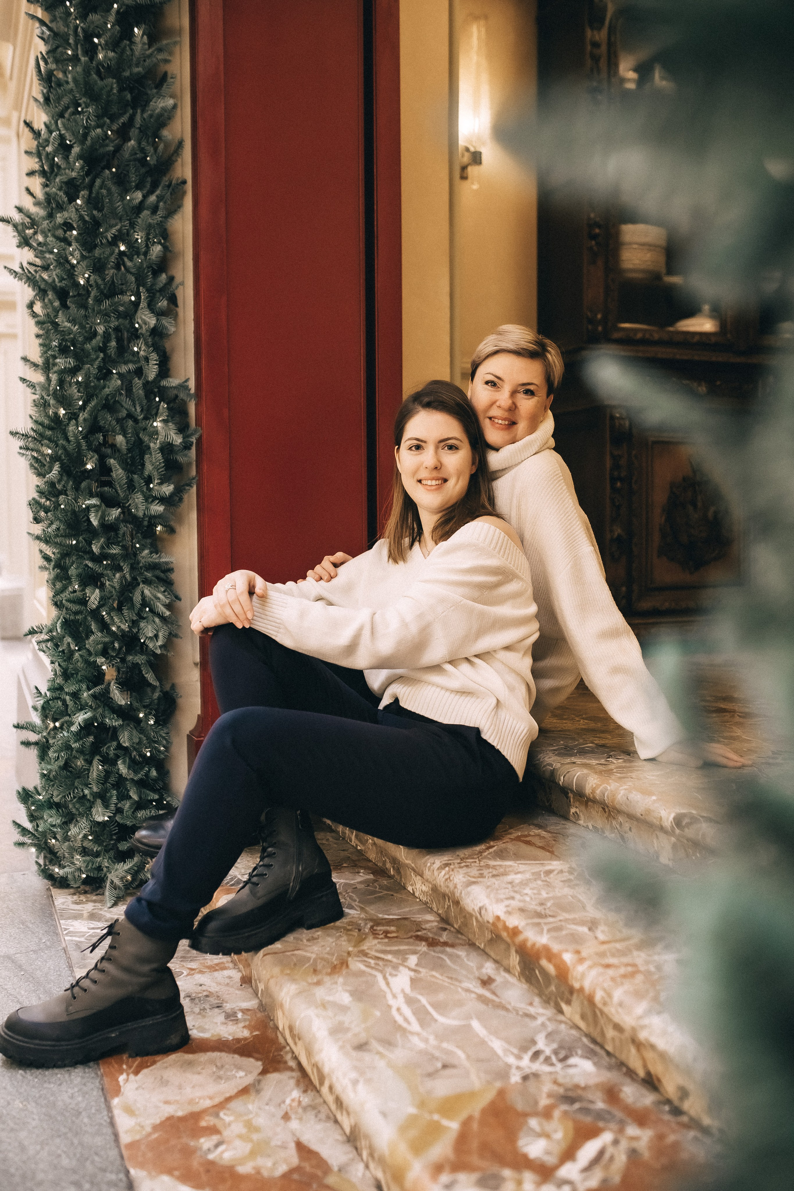 ГУМ и новогодняя ярмарка. Юля и Валя!. Профессиональный фотограф, Москва |Видное Елена Елизарова