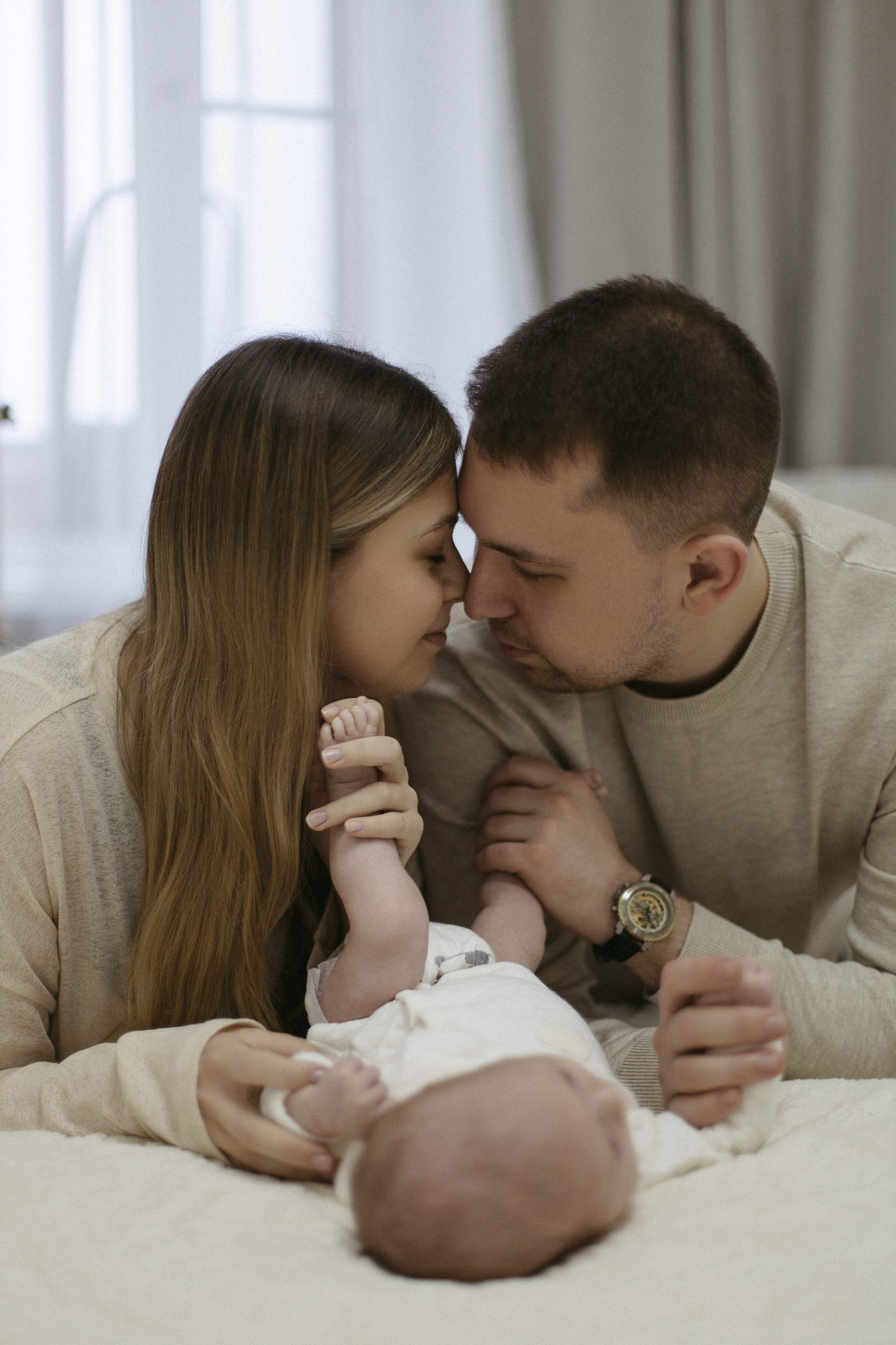 Лере 1 месяц. Семейный фотограф Гульцовская Екатерина