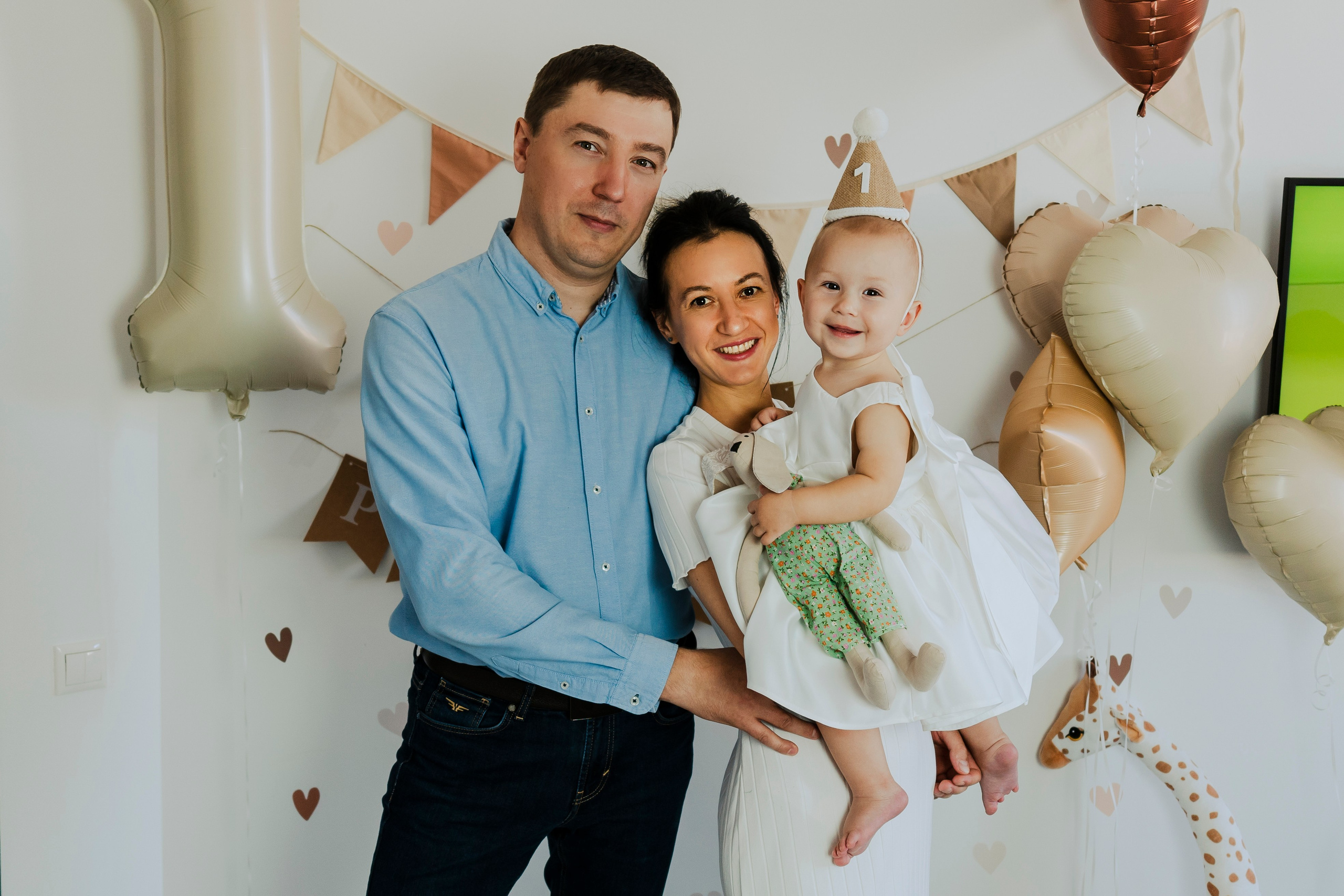 ДР 1 годик у вас дома. Brand photographer