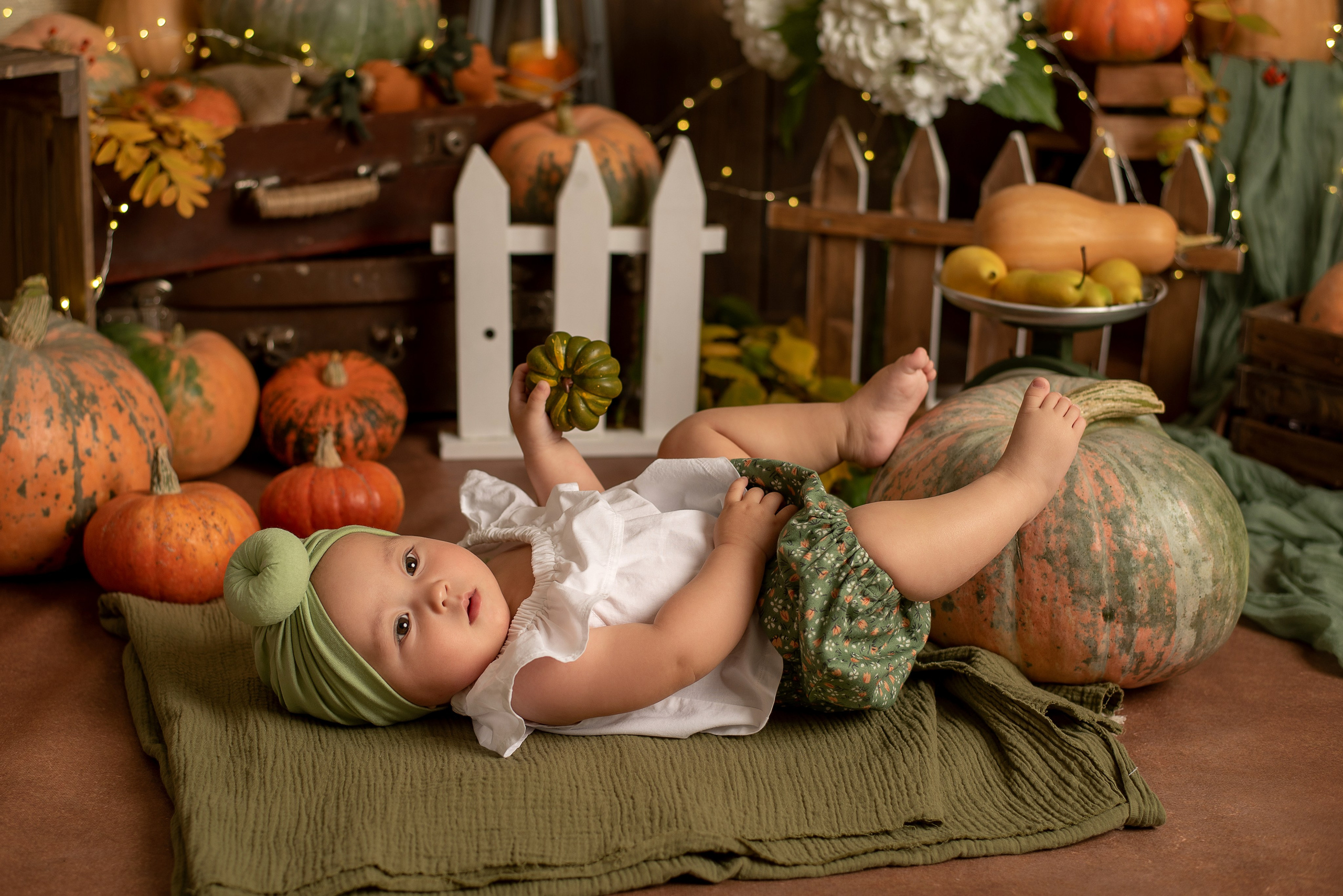 Евочка- ФП «Оранжевые Тыковки». Семейный и детский фотограф Наталья Горда