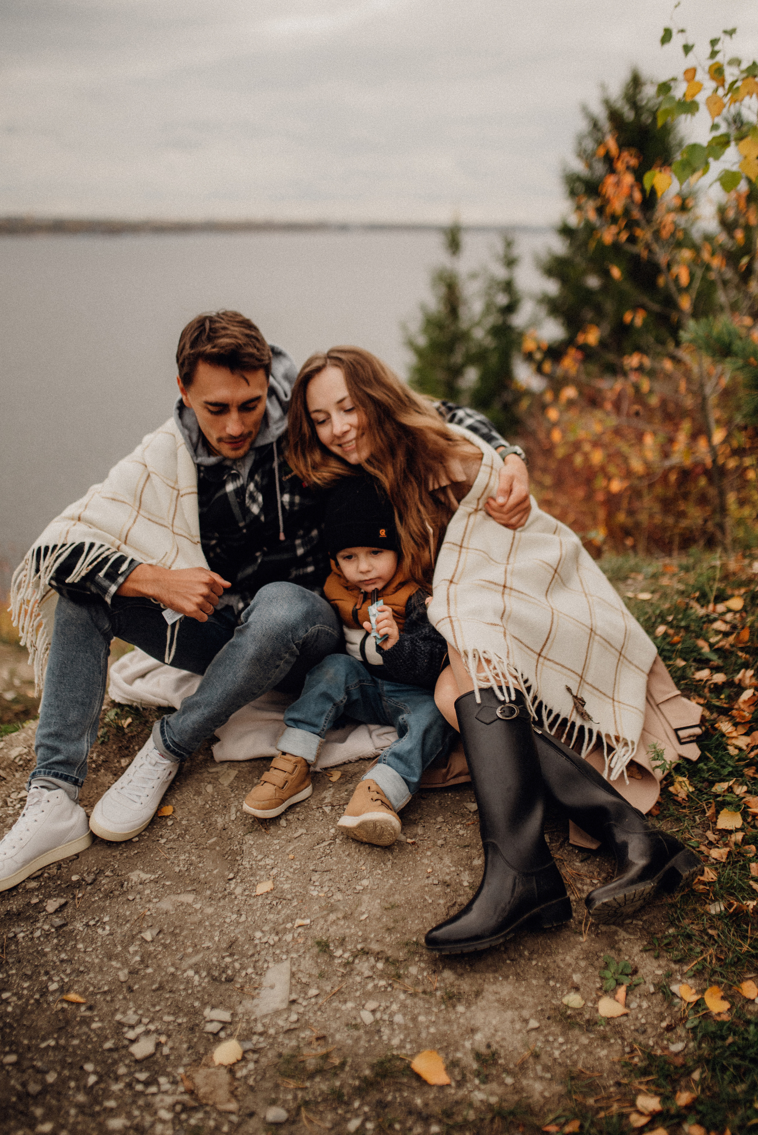 Даша, Андрей и Артур. Семейный и детский фотограф Анастасия Иванова