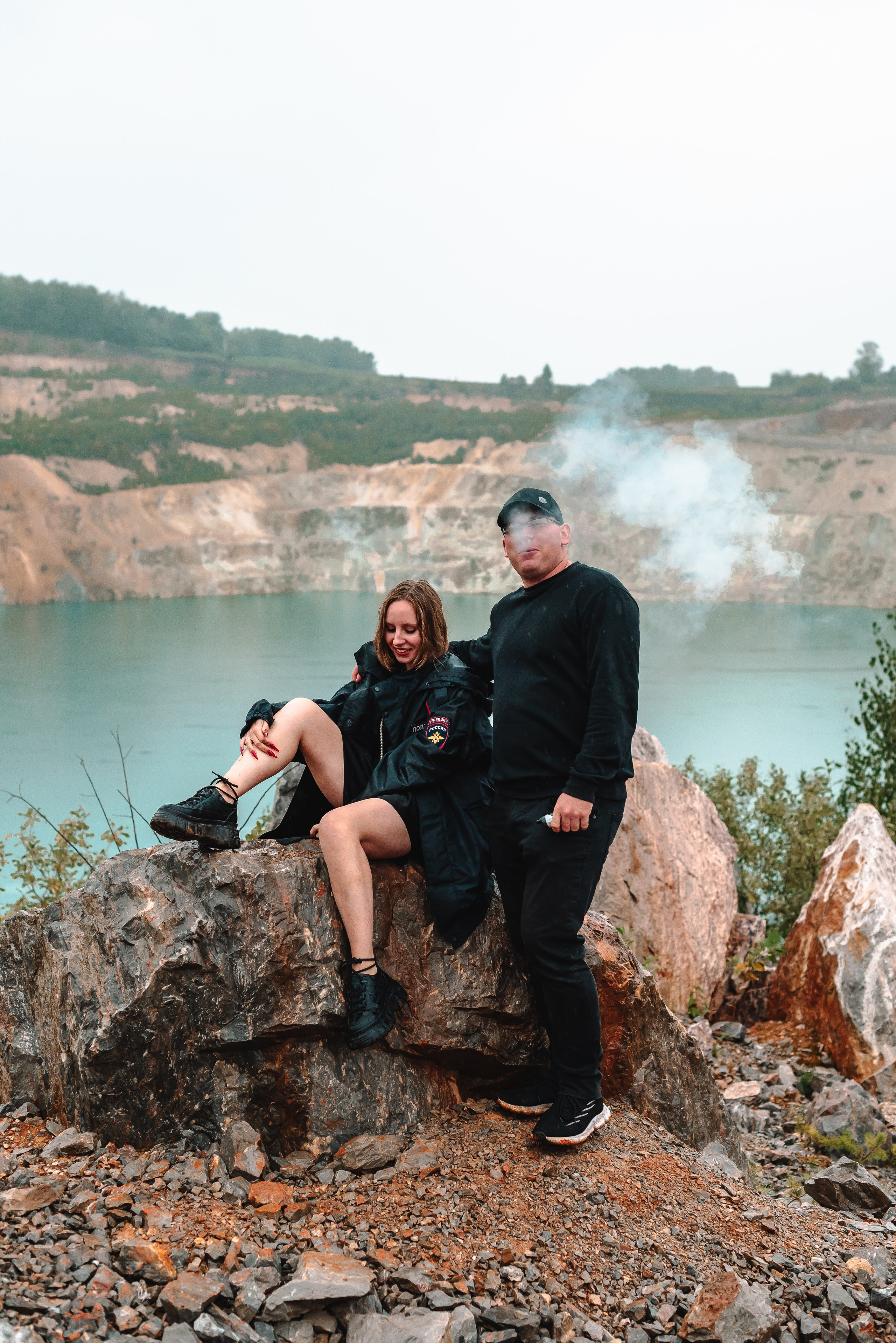 Love Story Фотосессия на Гурьевском карьере (Марс)