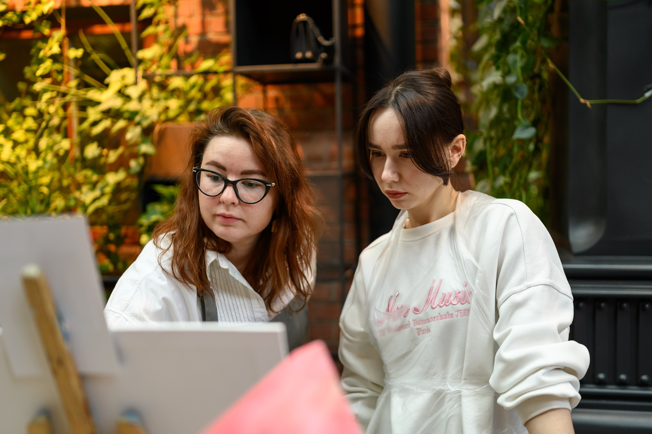 Фотосъемка творческого мастер-класса в ресторане