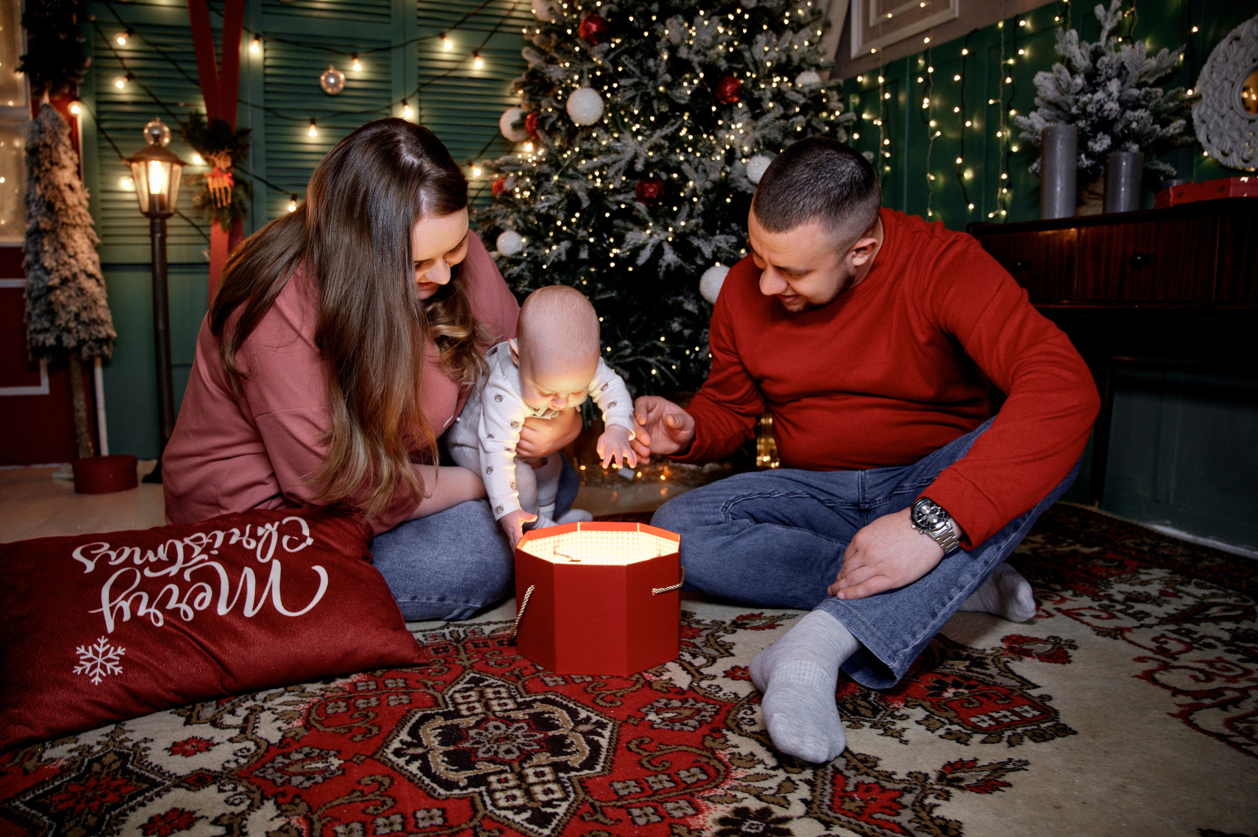 Семейная новогодняя фотосессия г Новокзнецк