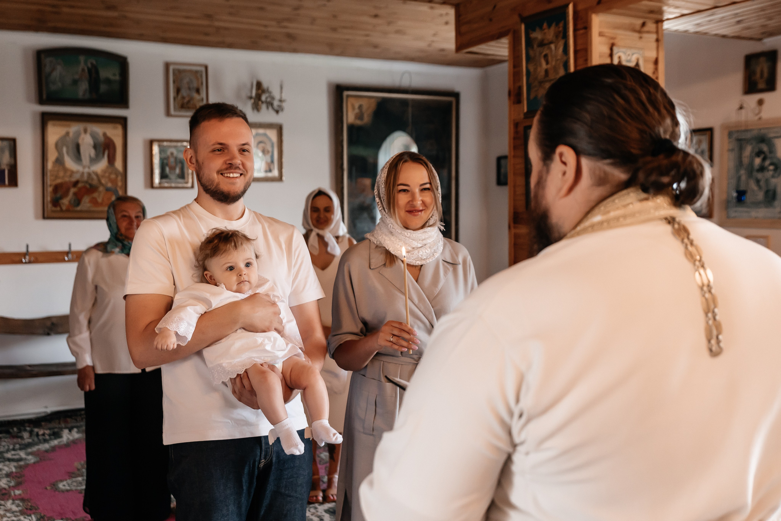 Крещение Николь. Семейный фотограф Минск Усова Ольга