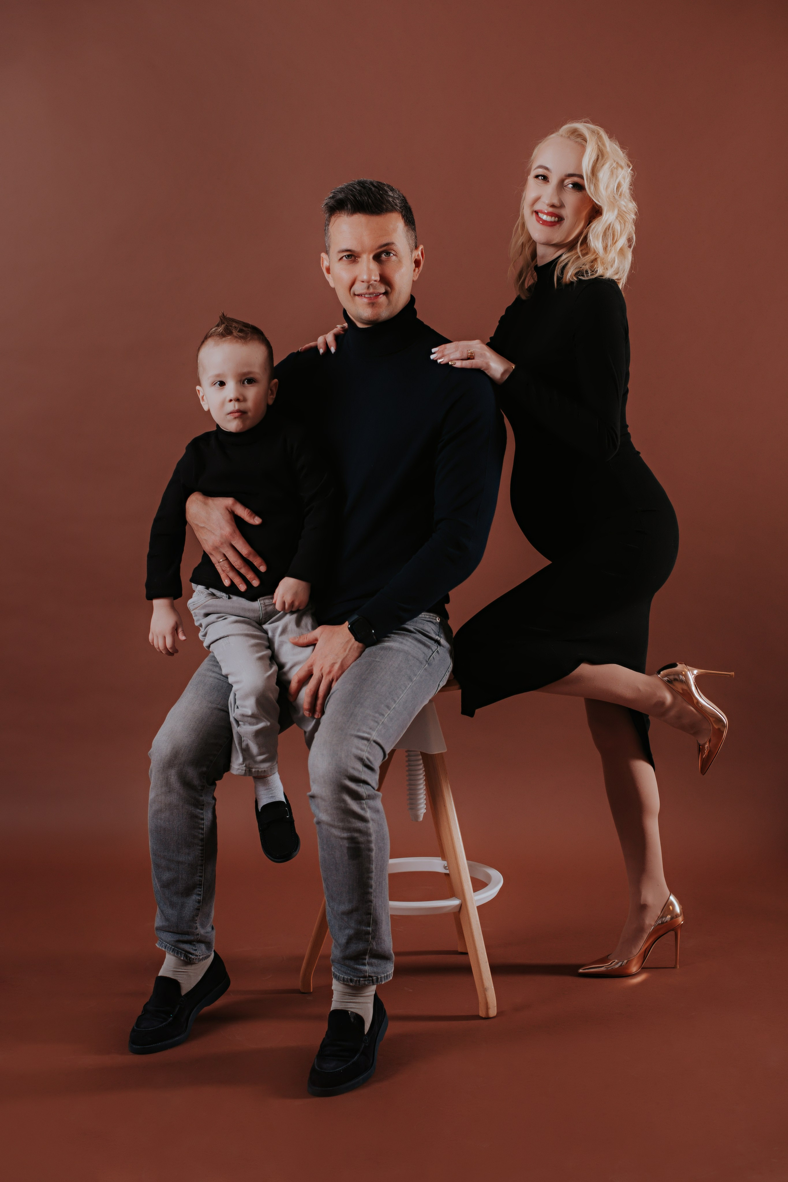 Екатерина, Никон, Клим. Фотограф Алла Елисеева