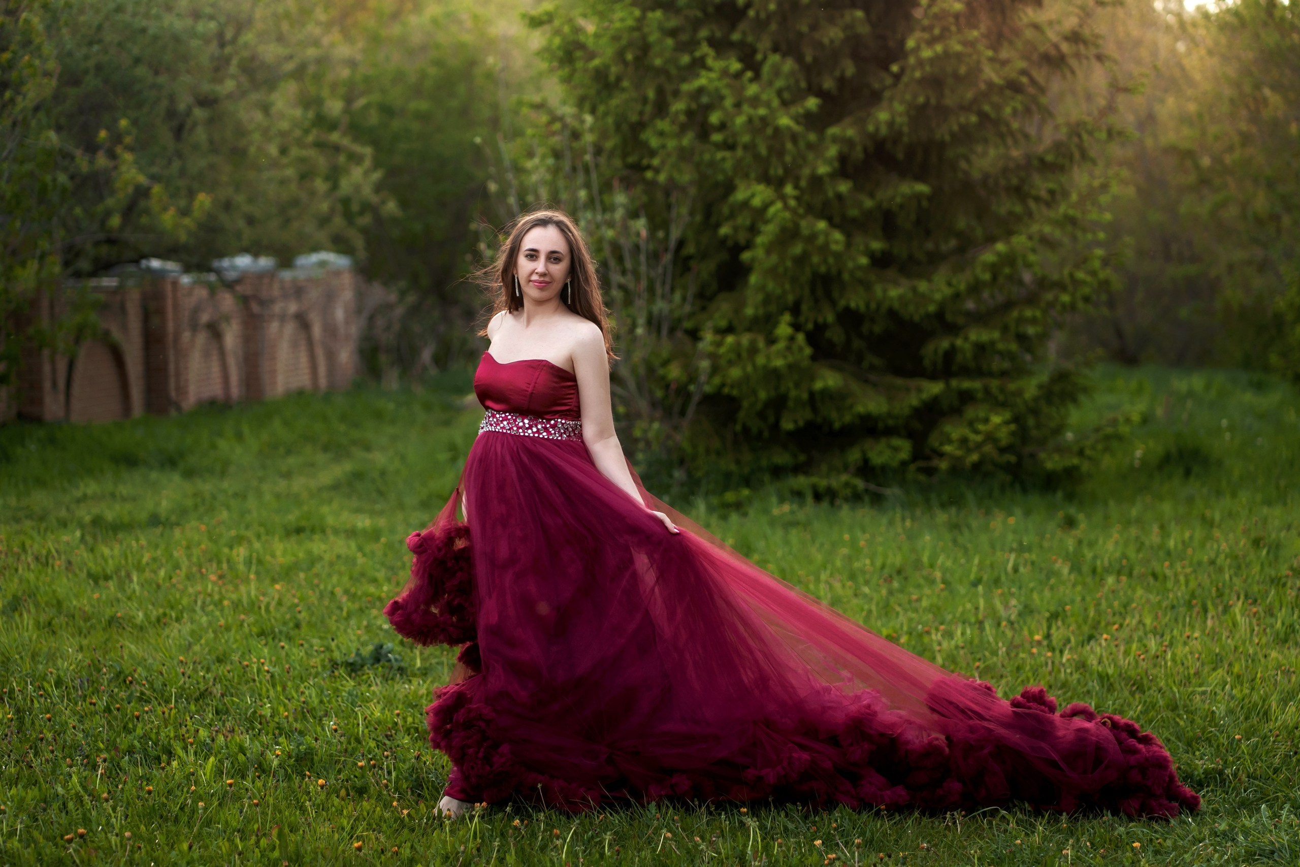 Анастасия. Беременность в цветении. Мила Посвит Фотограф новорожденных в Тобольске