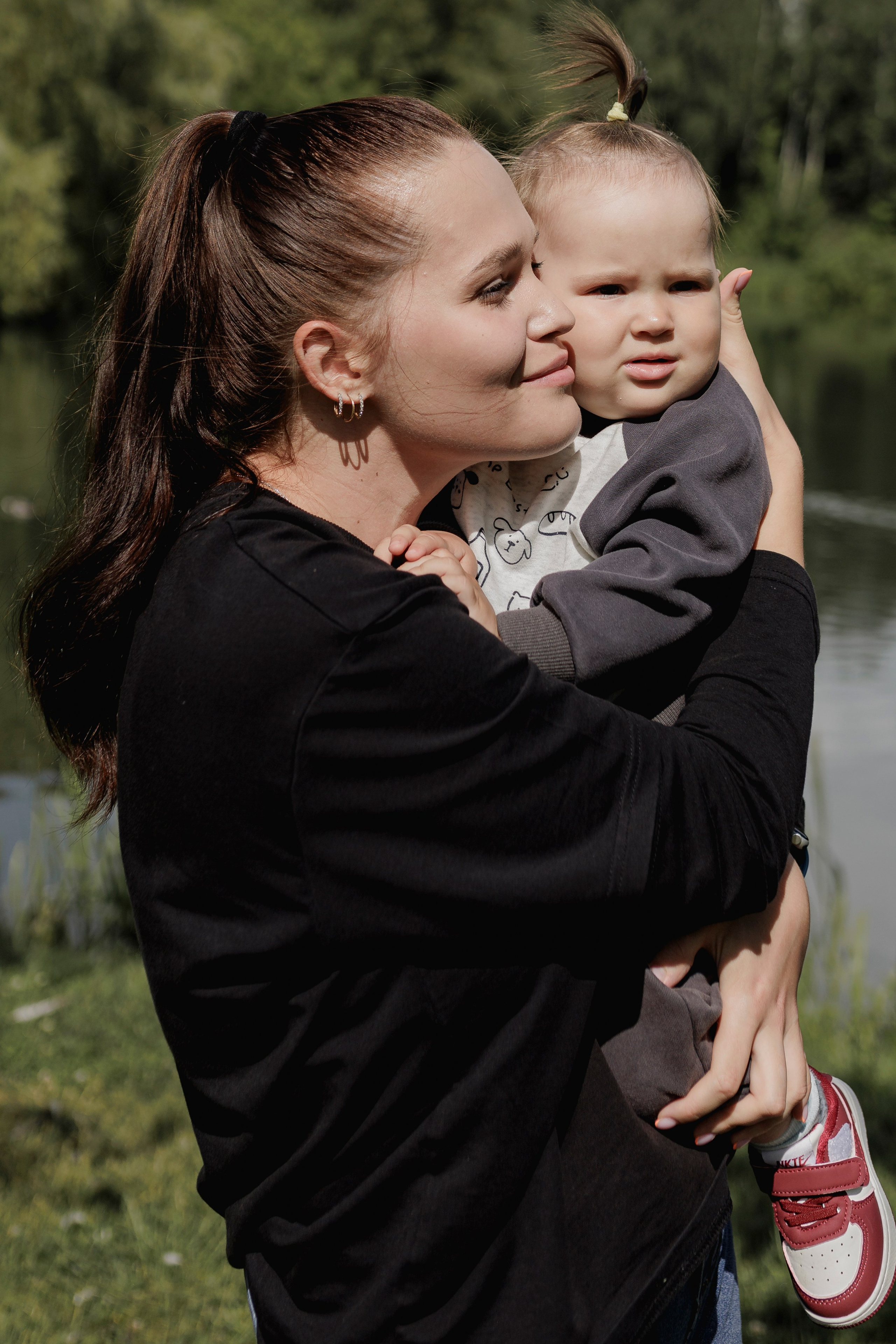 Прогулка с корги. Семейный и детский фотограф в Рязани Васюгова Мария