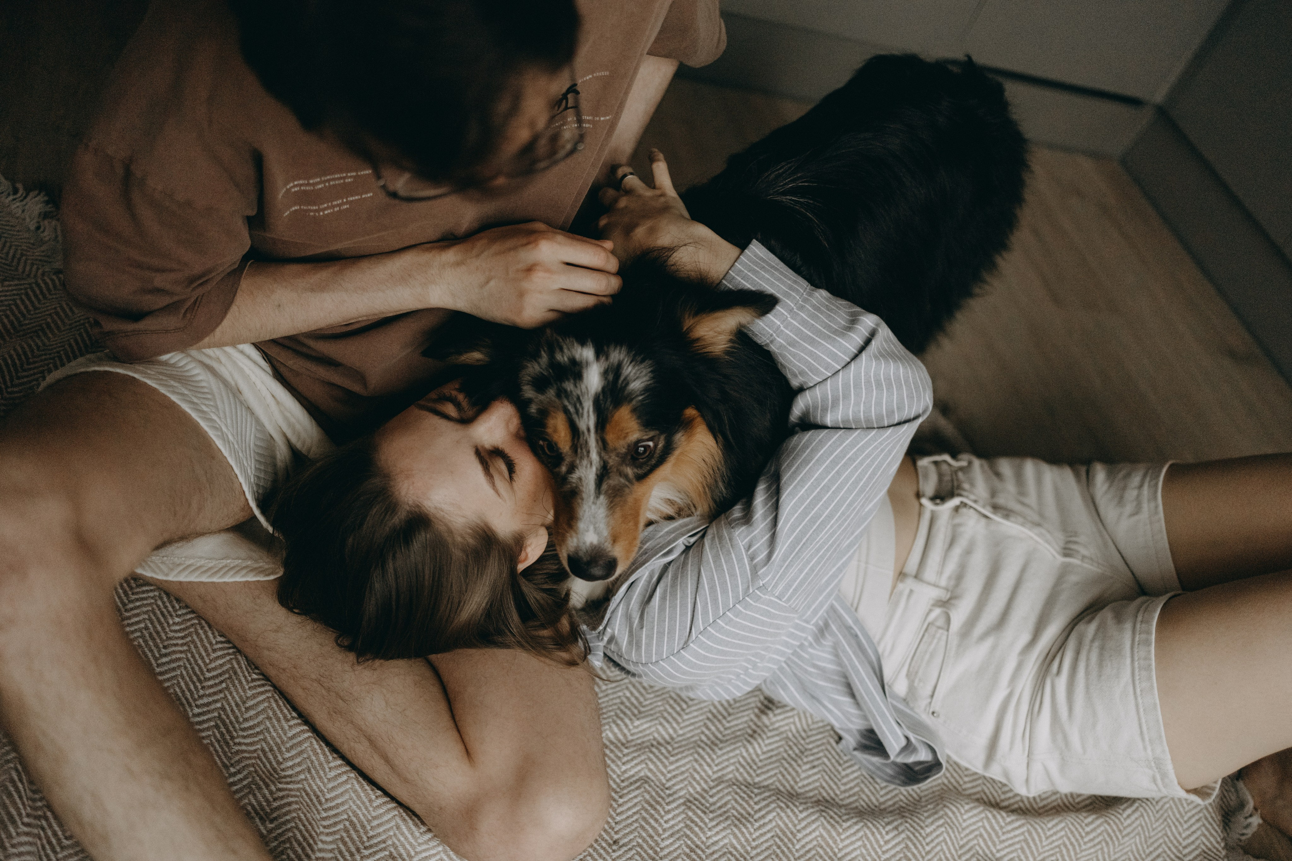 Настя, Никита и их Гром и Мяу. Фотограф — Анималист | Санкт-Петербург