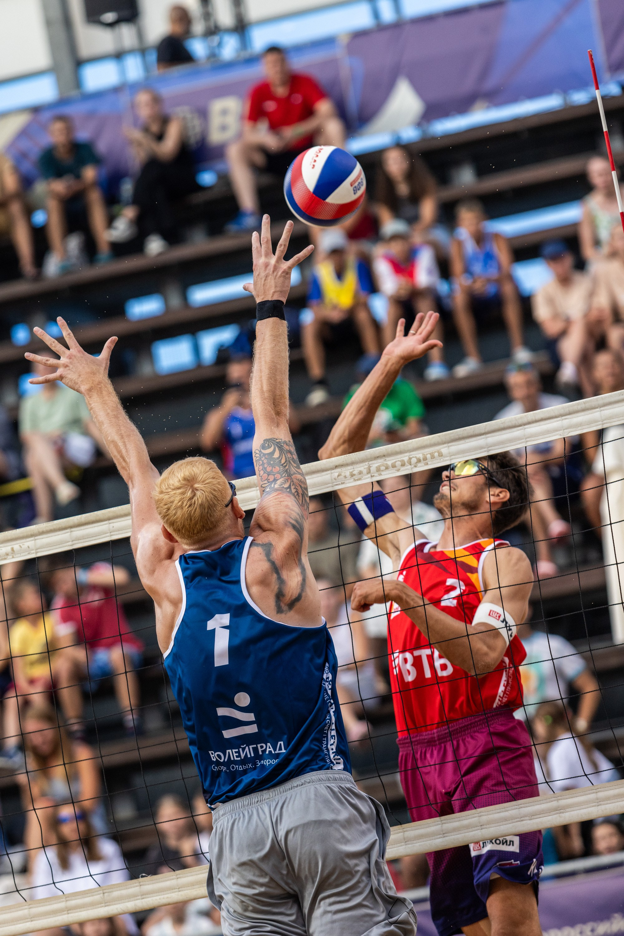 Пляжный волейбол. Фотограф Марина Кобзева