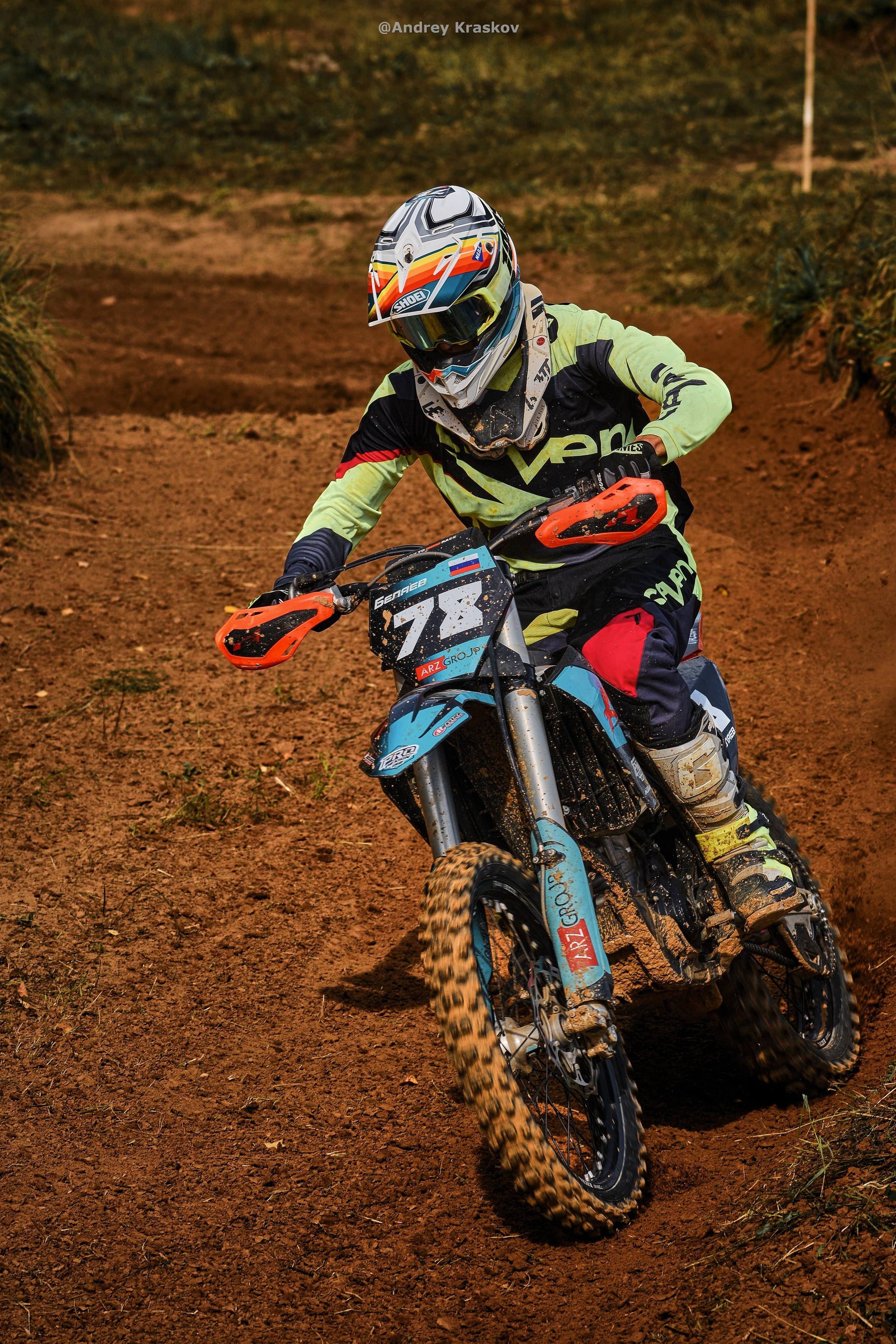 Мотокросс в городе Чкаловск. Фотограф Красков Андрей