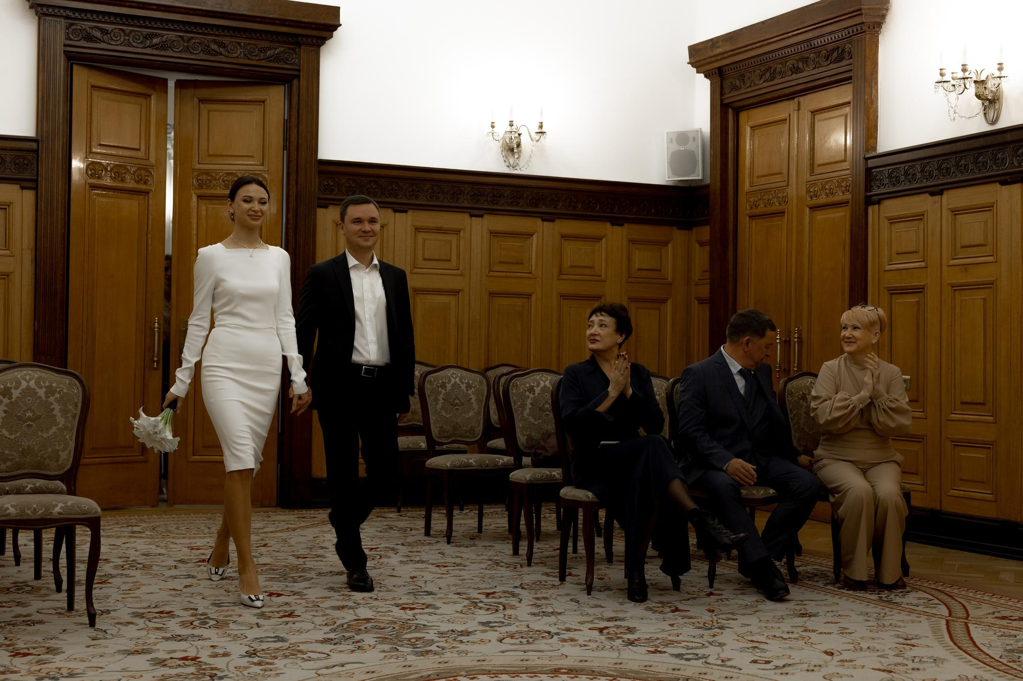 Свадьба в Москве. Сентиментальная свадебная фотография