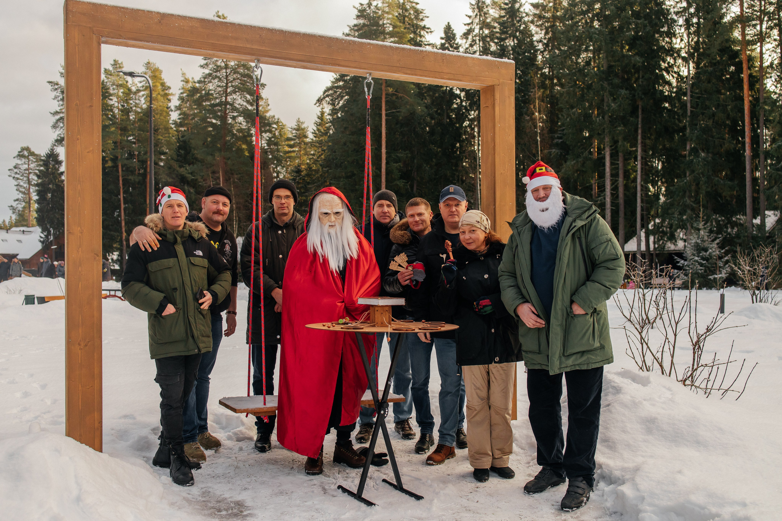 Зимний корпоратив в Царство Королевство. Фотограф в Санкт-Петербурге Виктория Безверхая