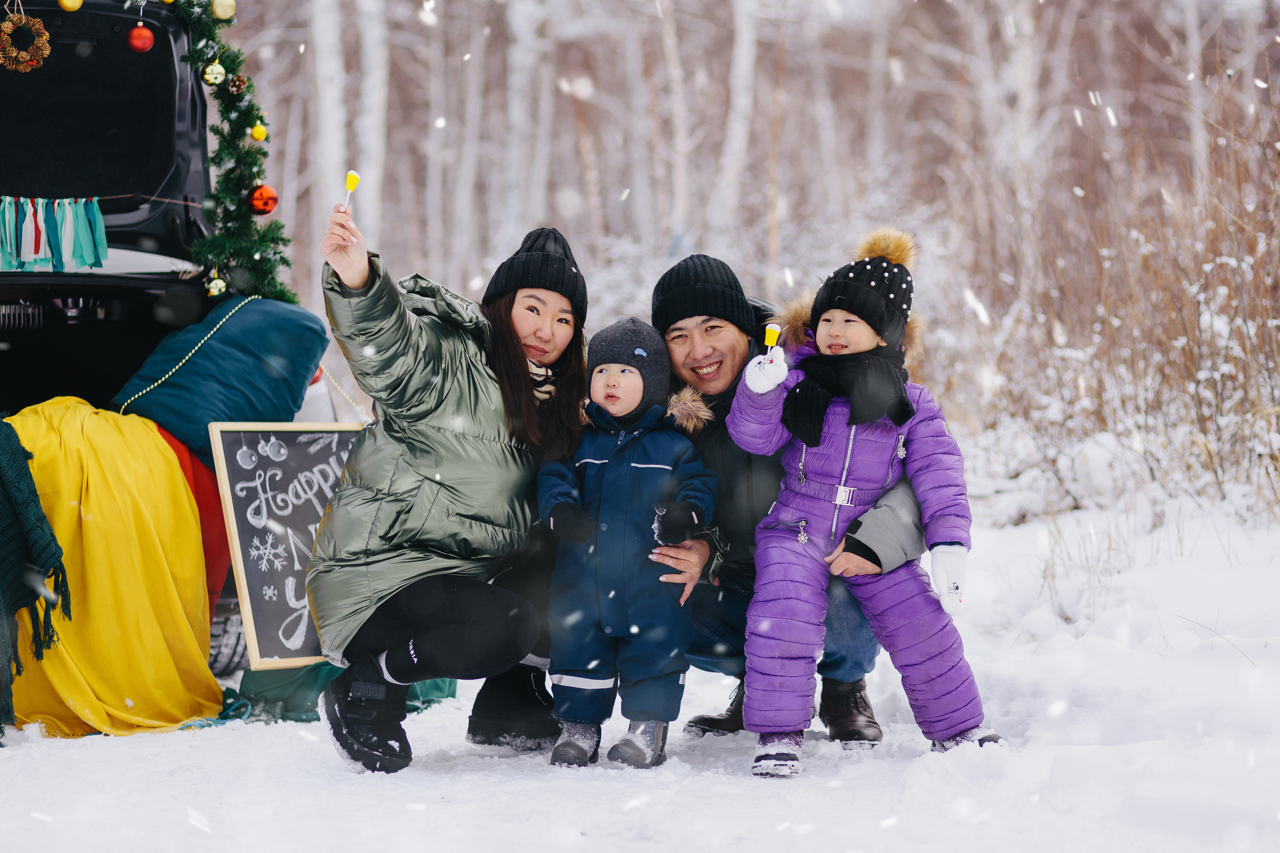 Семья Ванчиковых. Фотограф Бурятии София Андриянова