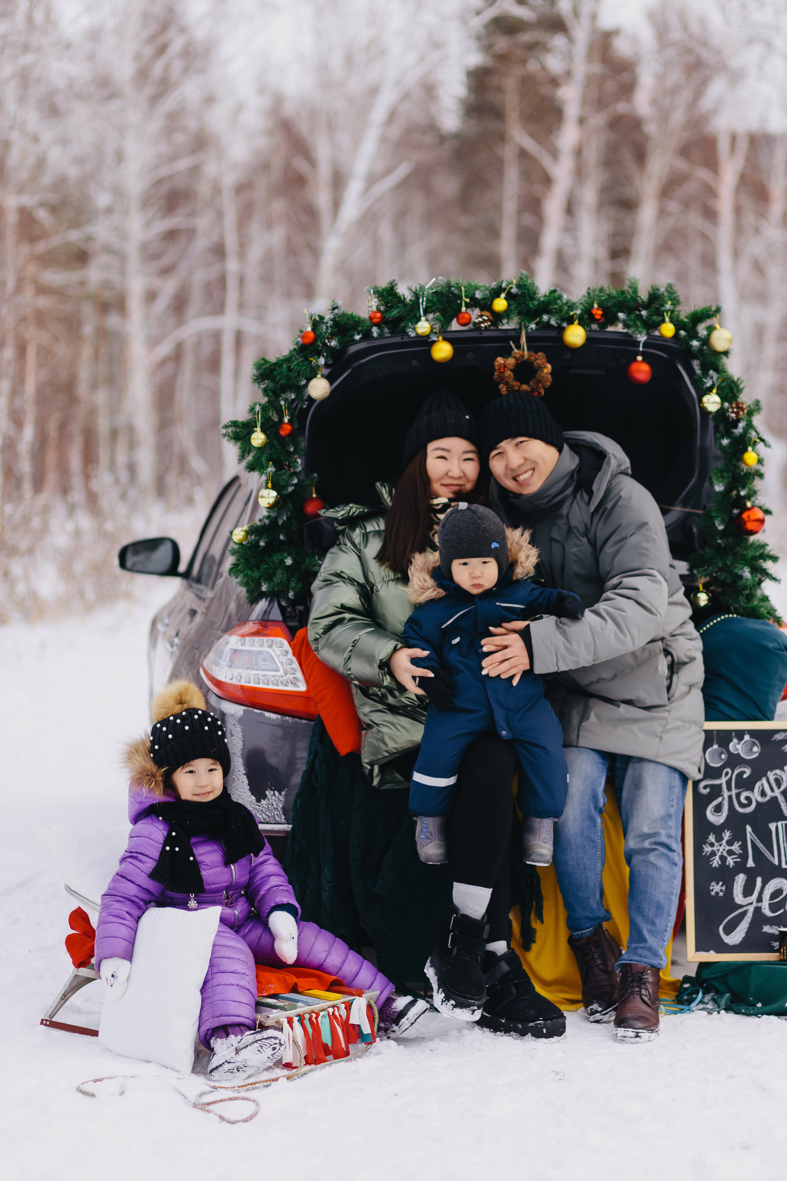 Семья Ванчиковых. Фотограф Бурятии София Андриянова