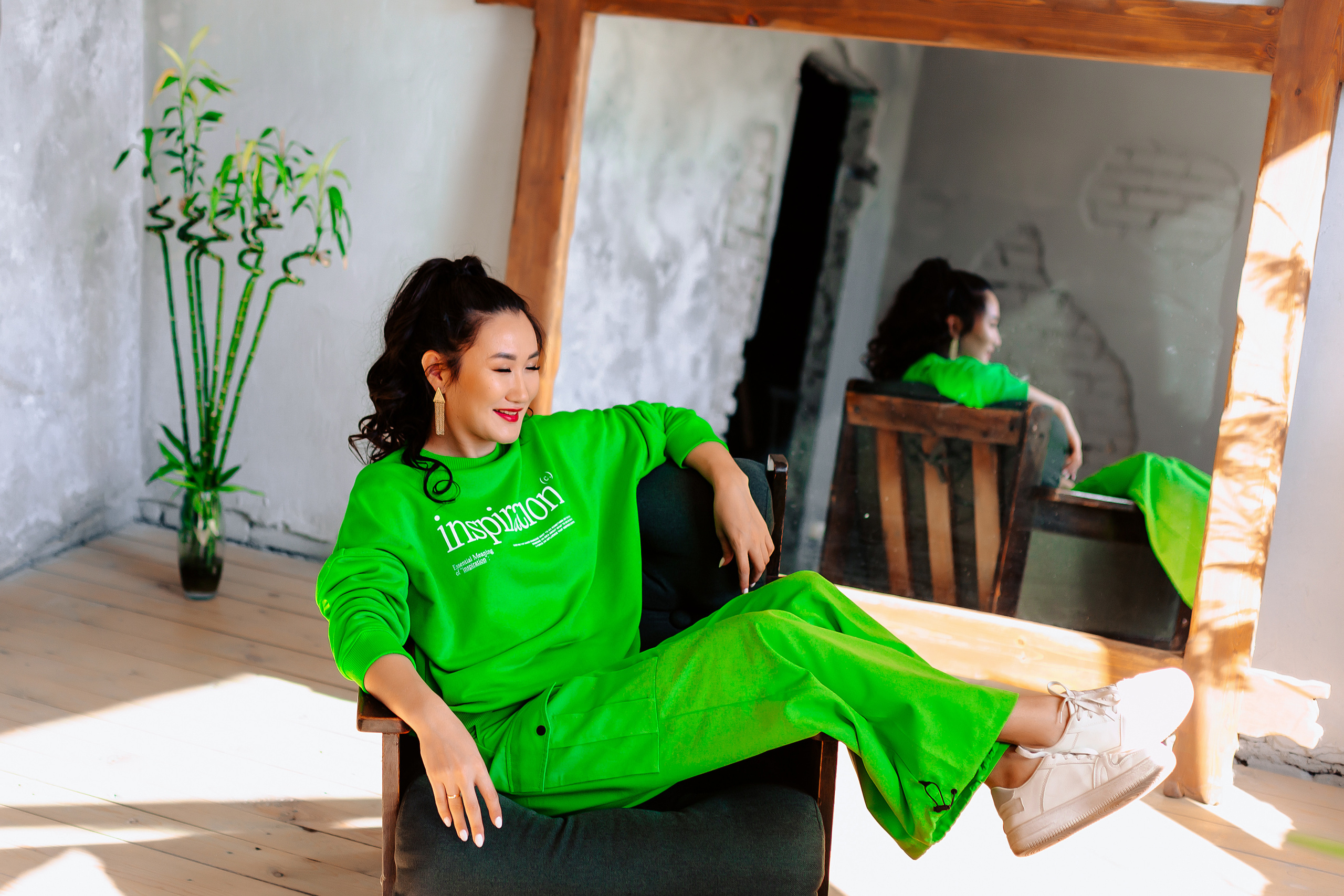 В студии с естественным светом. Фотограф Бурятии София Андриянова