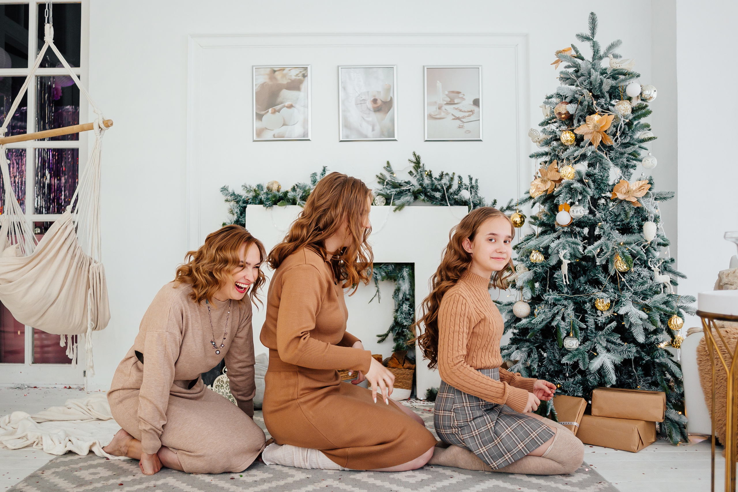 Татьяна с дочками. Фотограф Бурятии София Андриянова