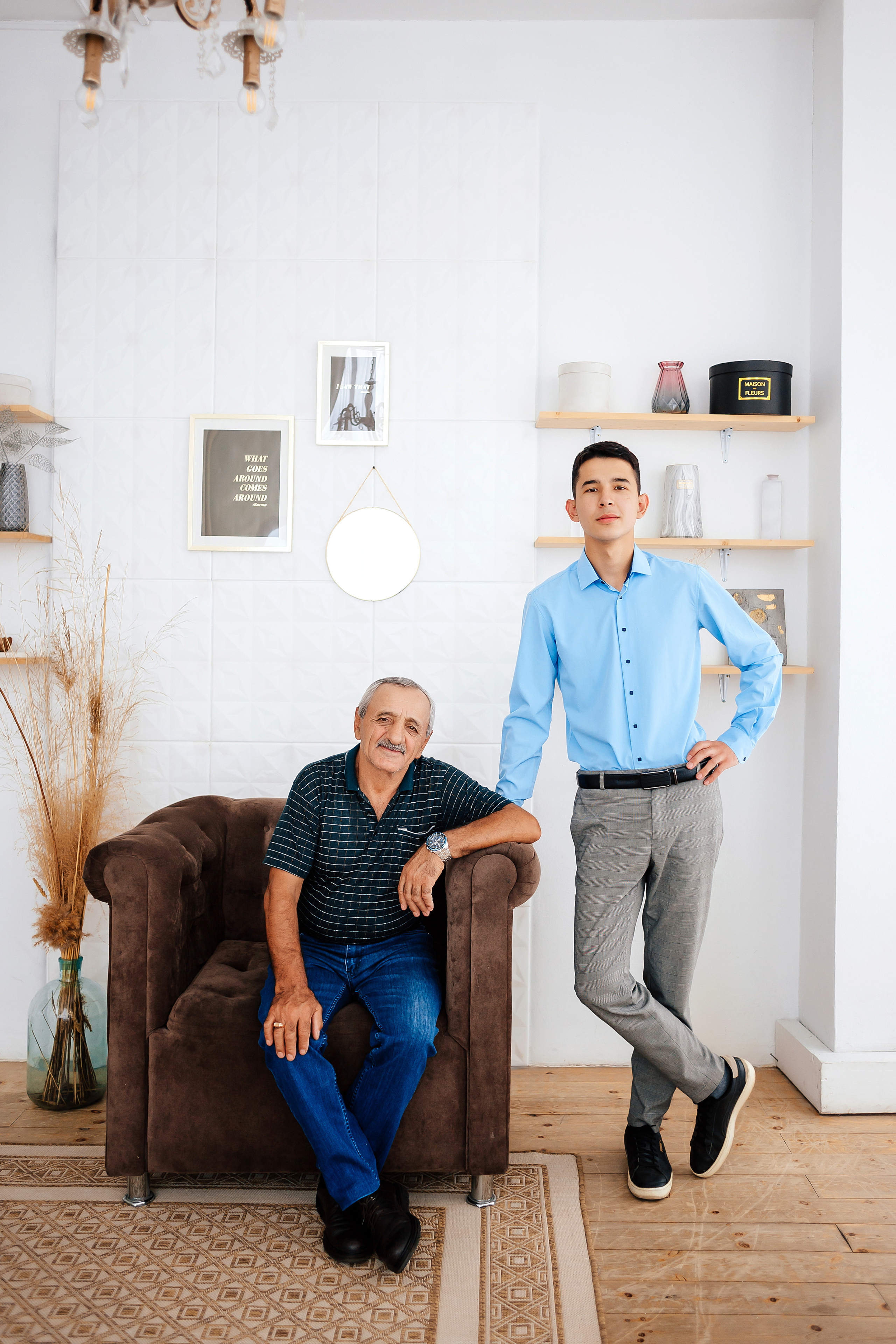 Анаида с родителями. Фотограф Бурятии София Андриянова