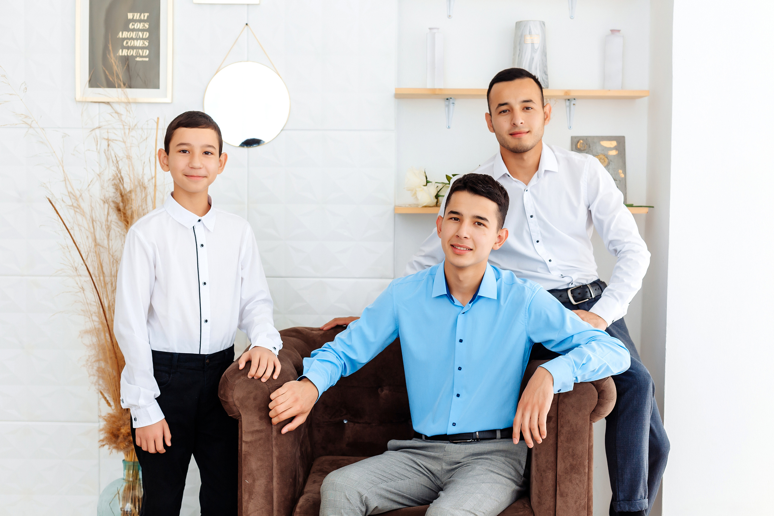 Анаида с родителями. Фотограф Бурятии София Андриянова