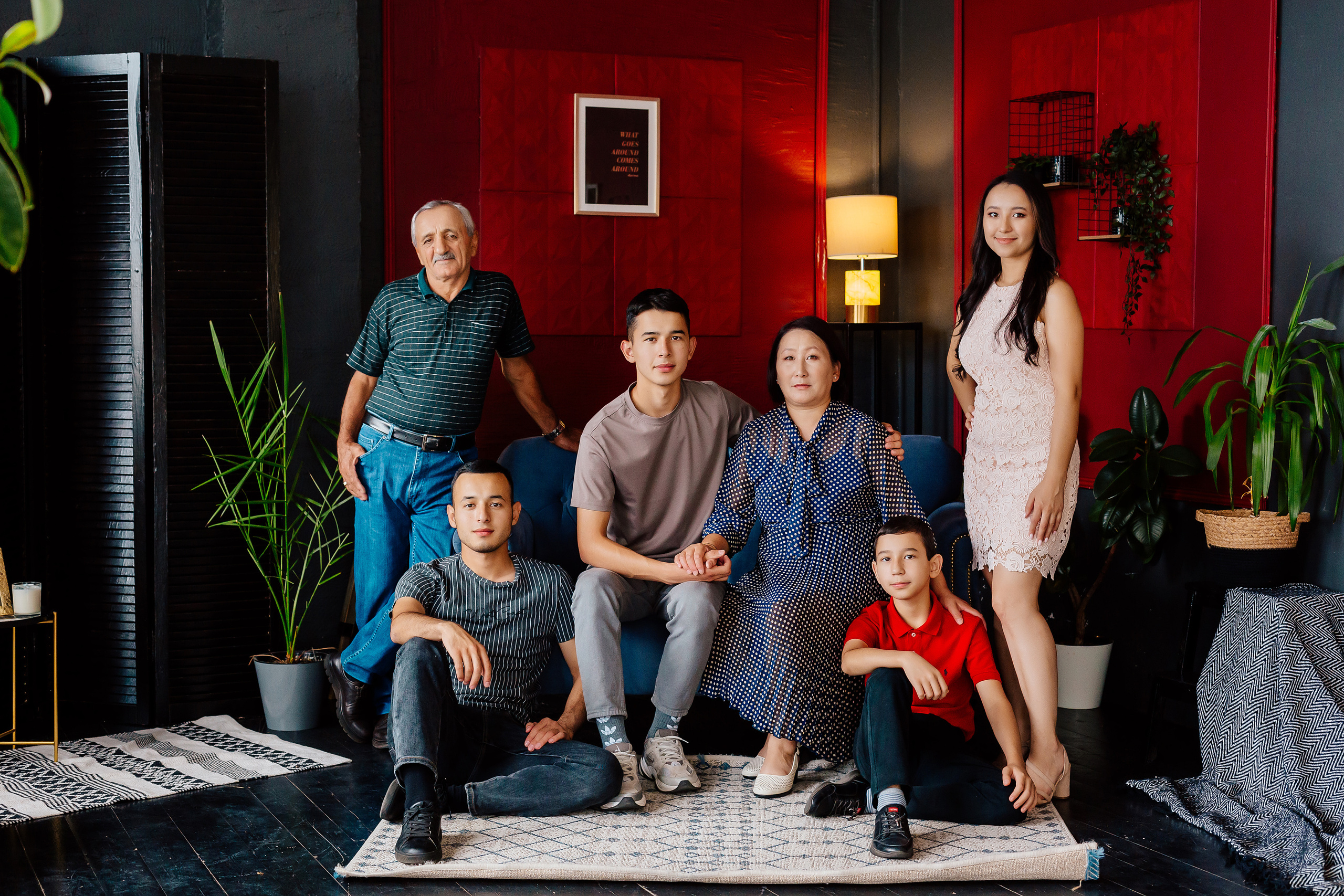 Анаида с родителями. Фотограф Бурятии София Андриянова