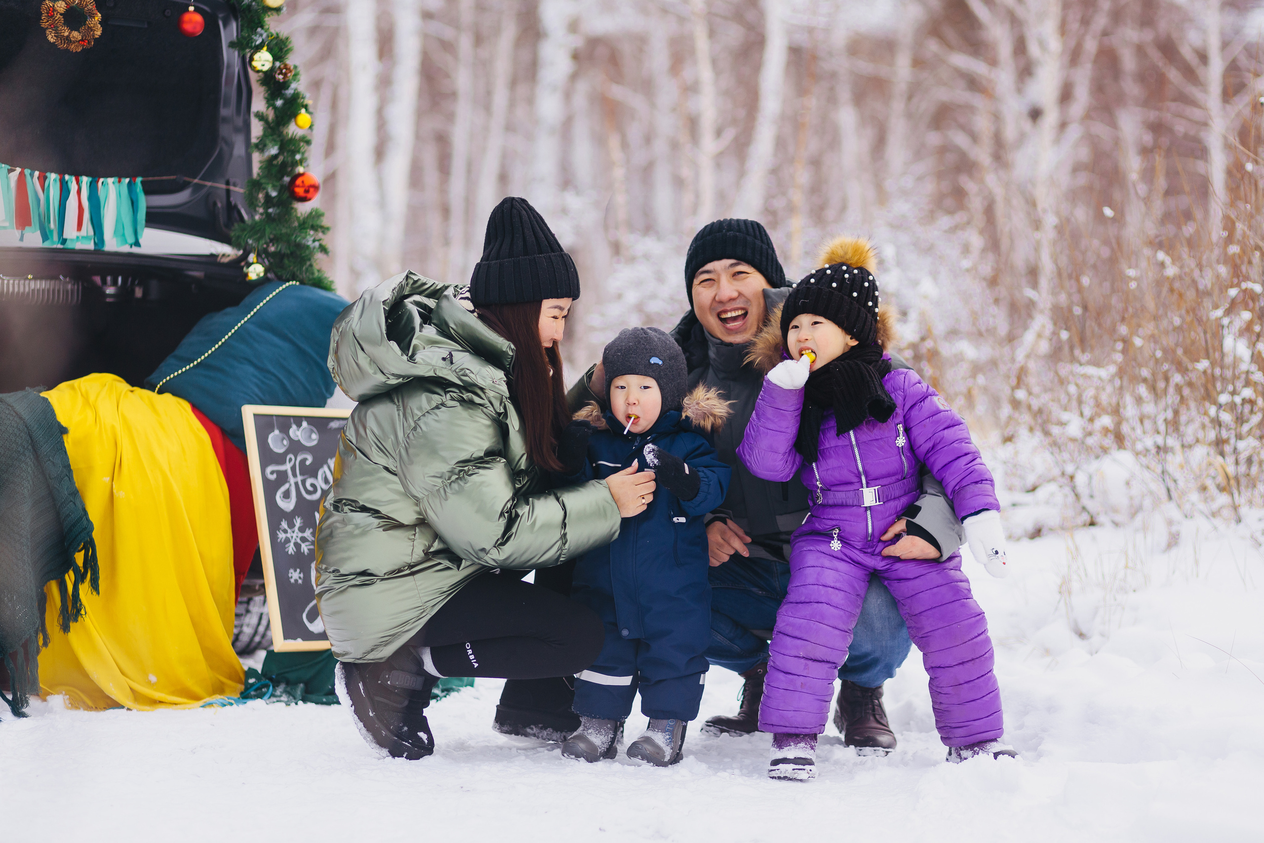 Семья Ванчиковых. Фотограф Бурятии София Андриянова