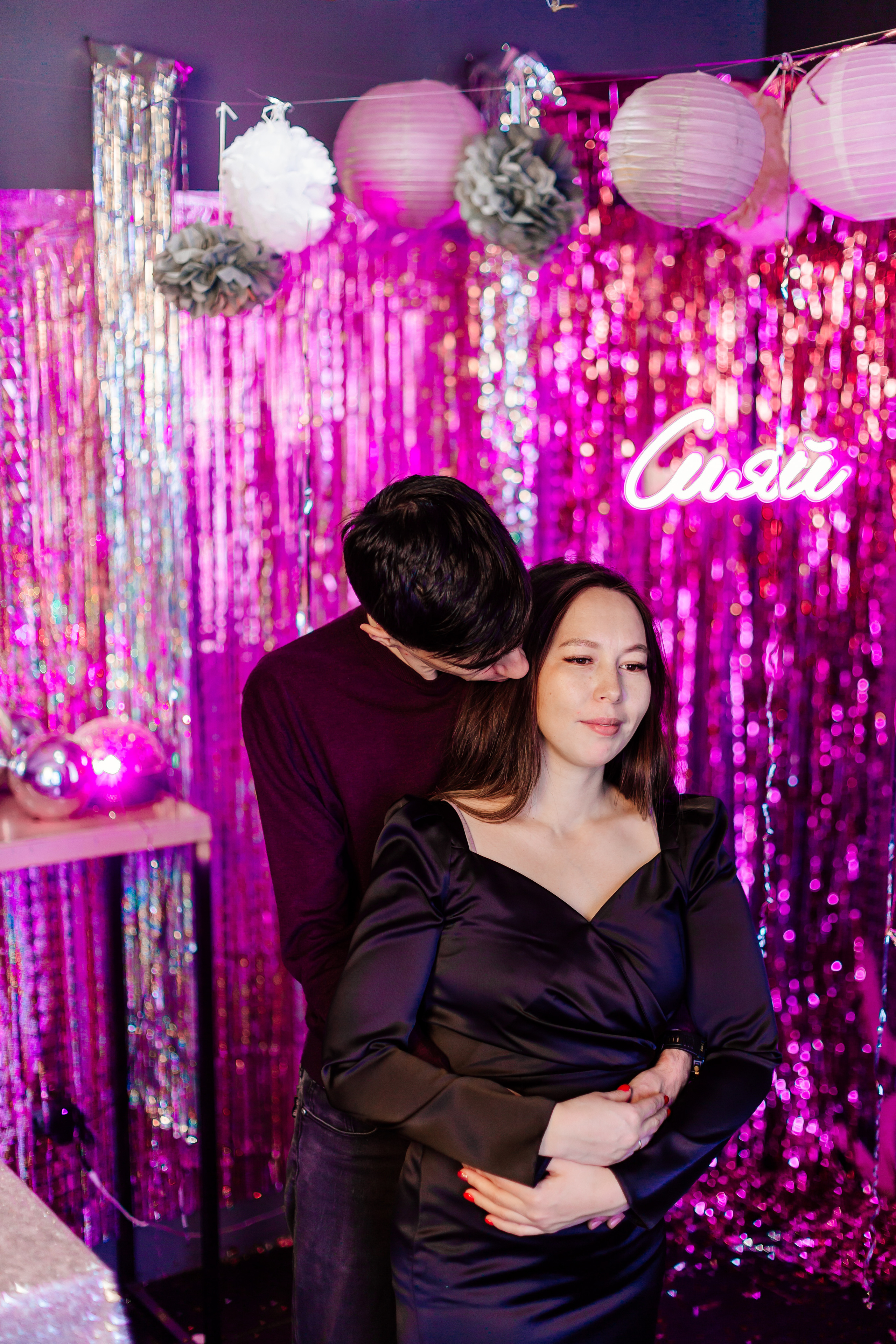 Анна с мужем и дочками. Фотограф Бурятии София Андриянова