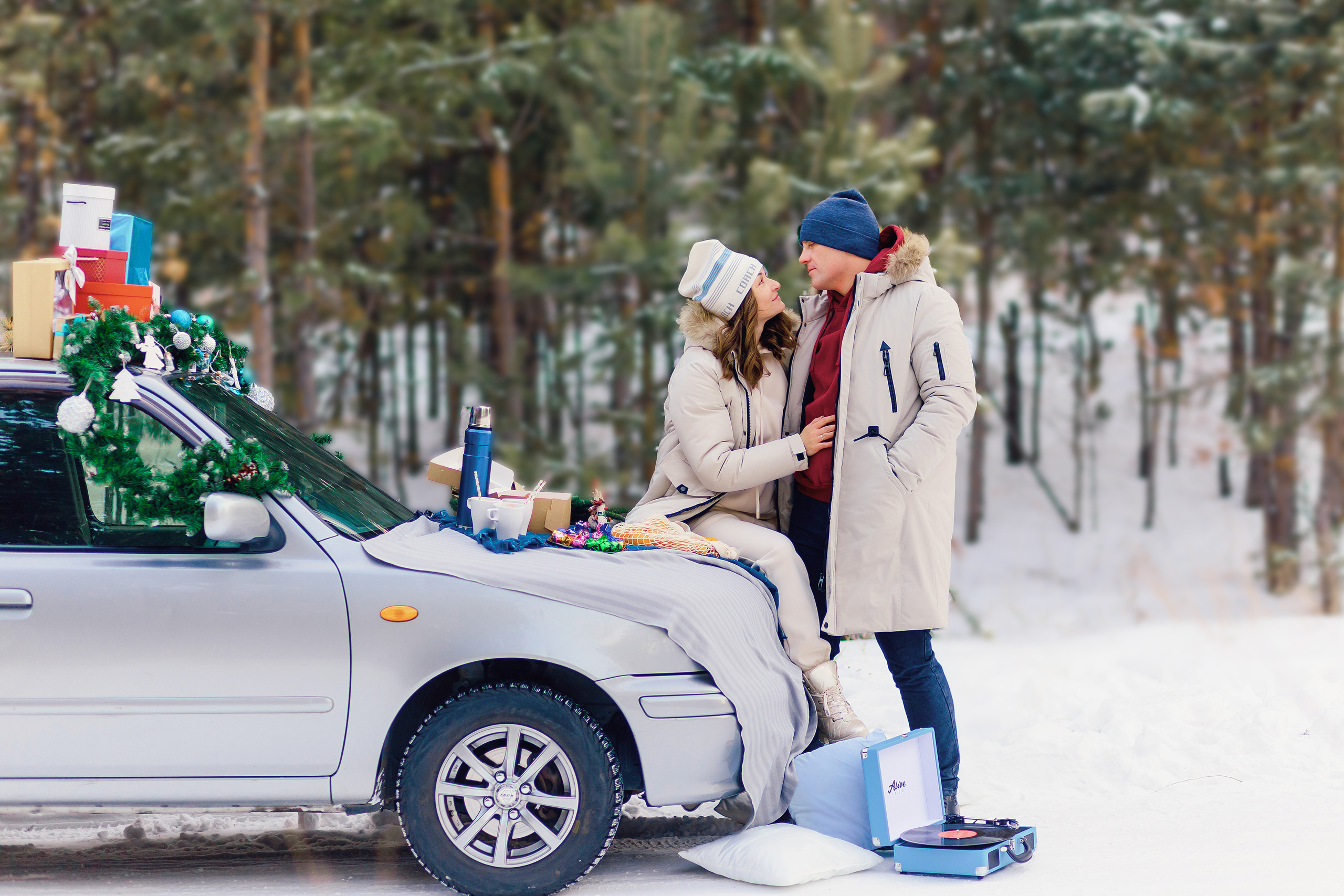 Олеся с семьей. Фотограф Бурятии София Андриянова