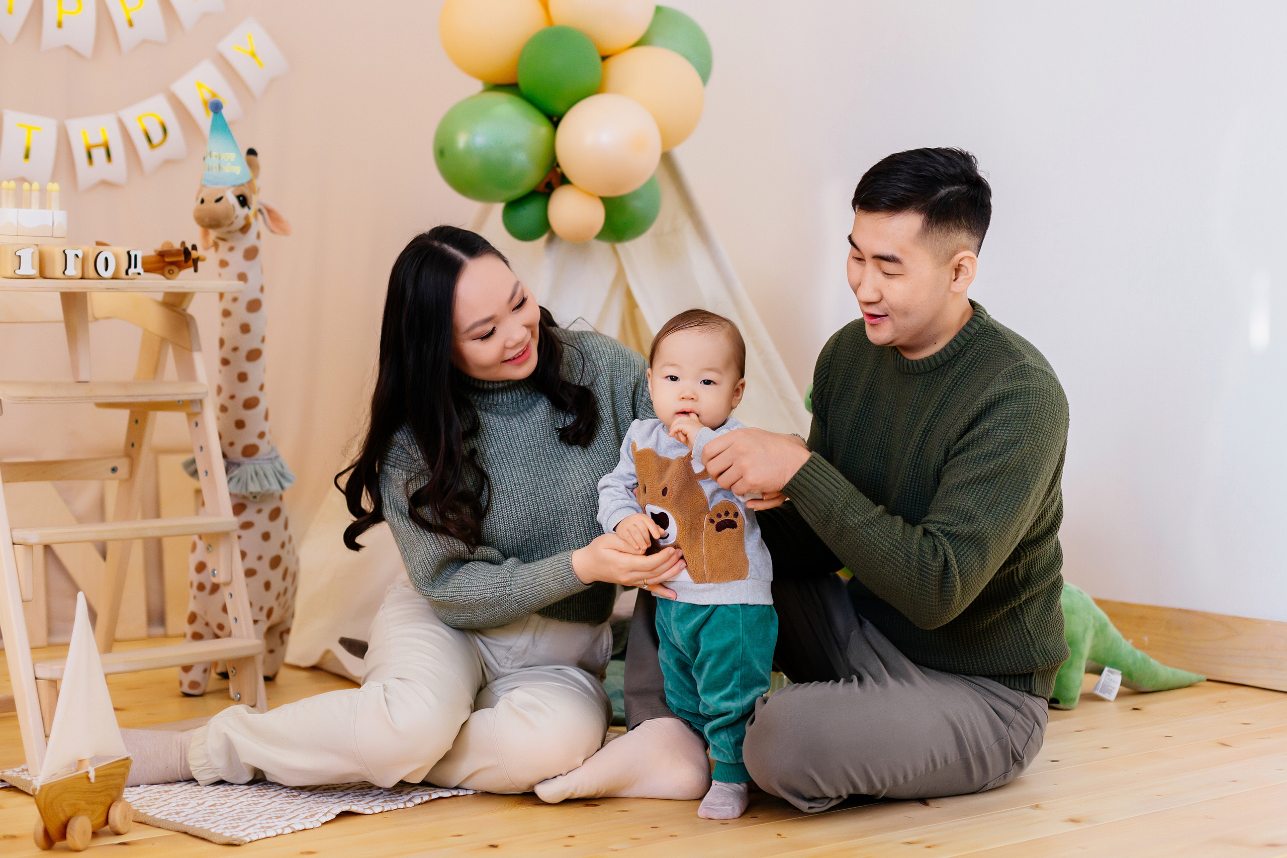 Найдану 1 годик. Фотограф Бурятии София Андриянова