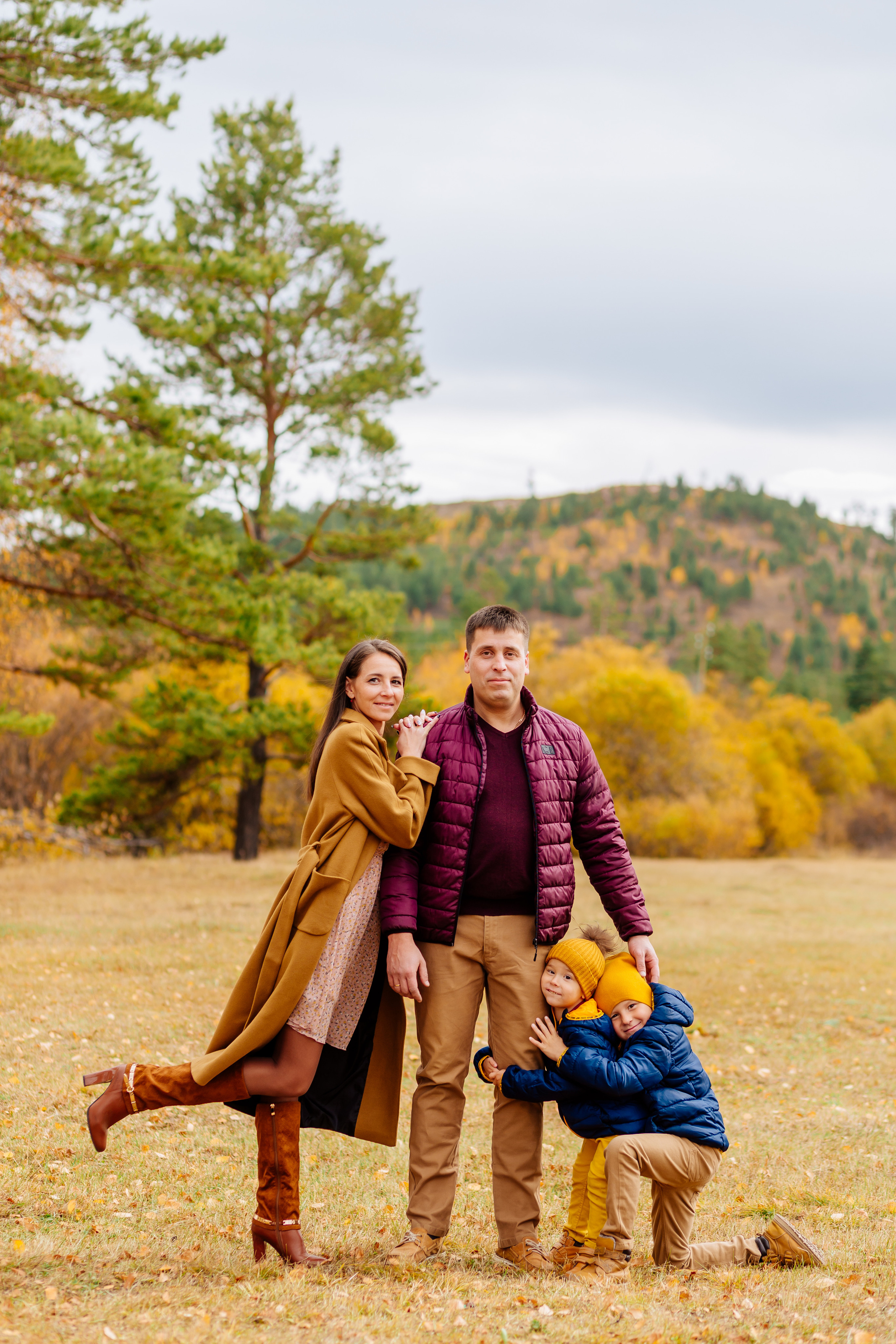 Семья Гунгер. Фотограф Бурятии София Андриянова