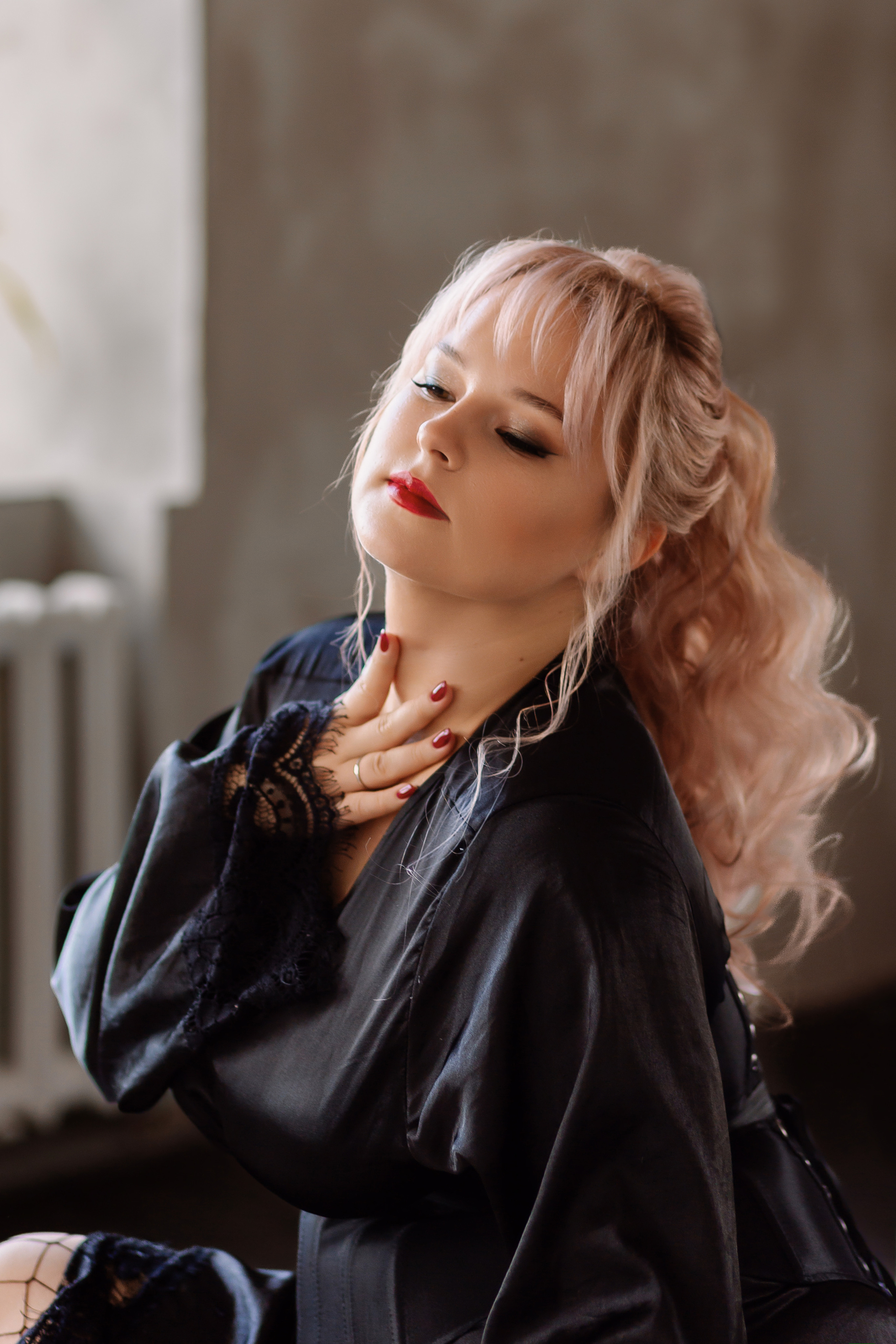 В студии с естественным светом. Фотограф Бурятии София Андриянова