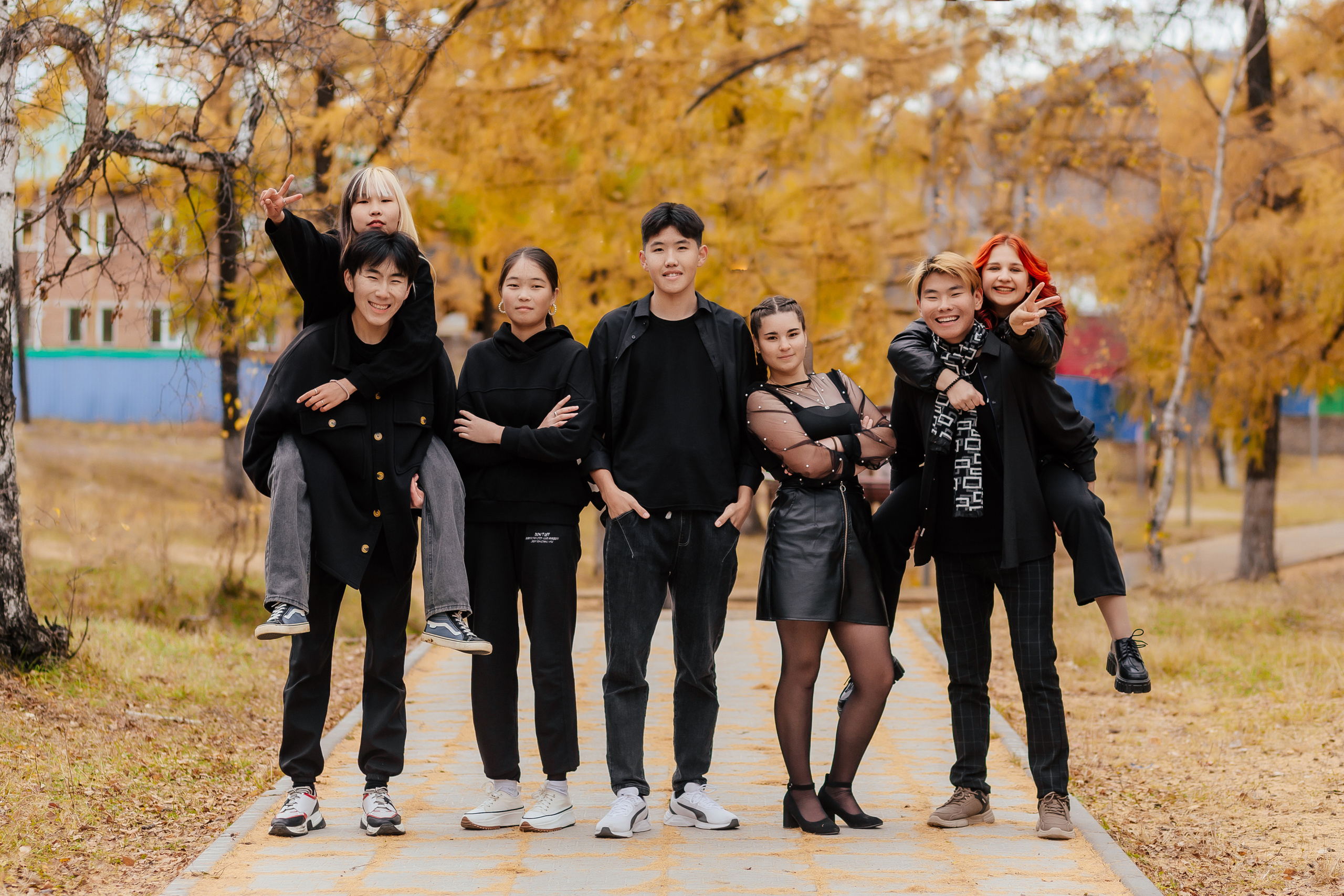 Школьная съёмка. Фотограф Бурятии София Андриянова